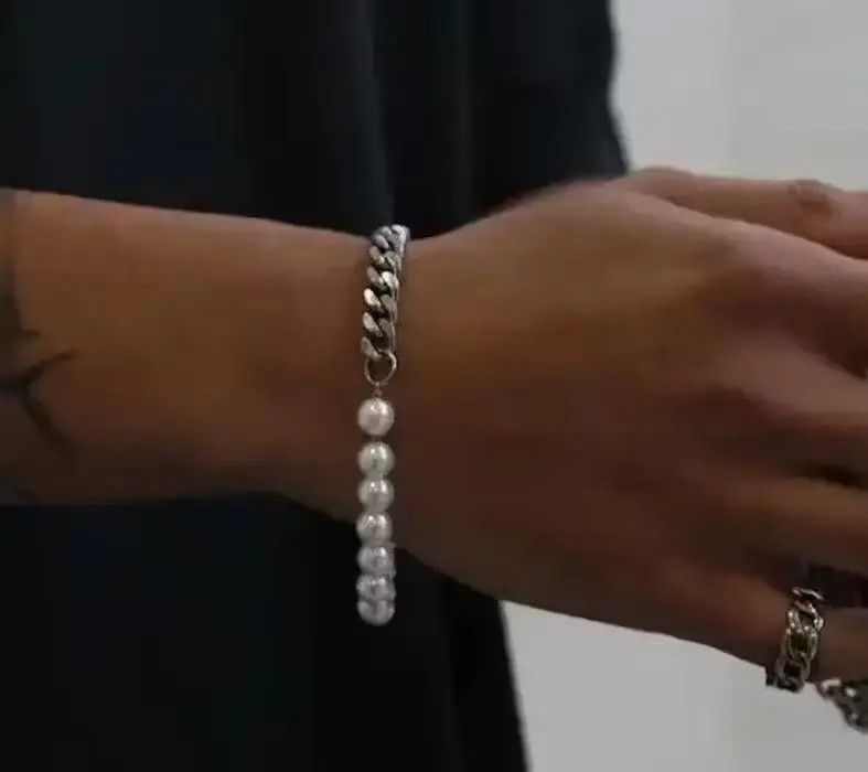Jewelry × Vintage Bracelet Pearl Size ONE SIZE - 3 Thumbnail