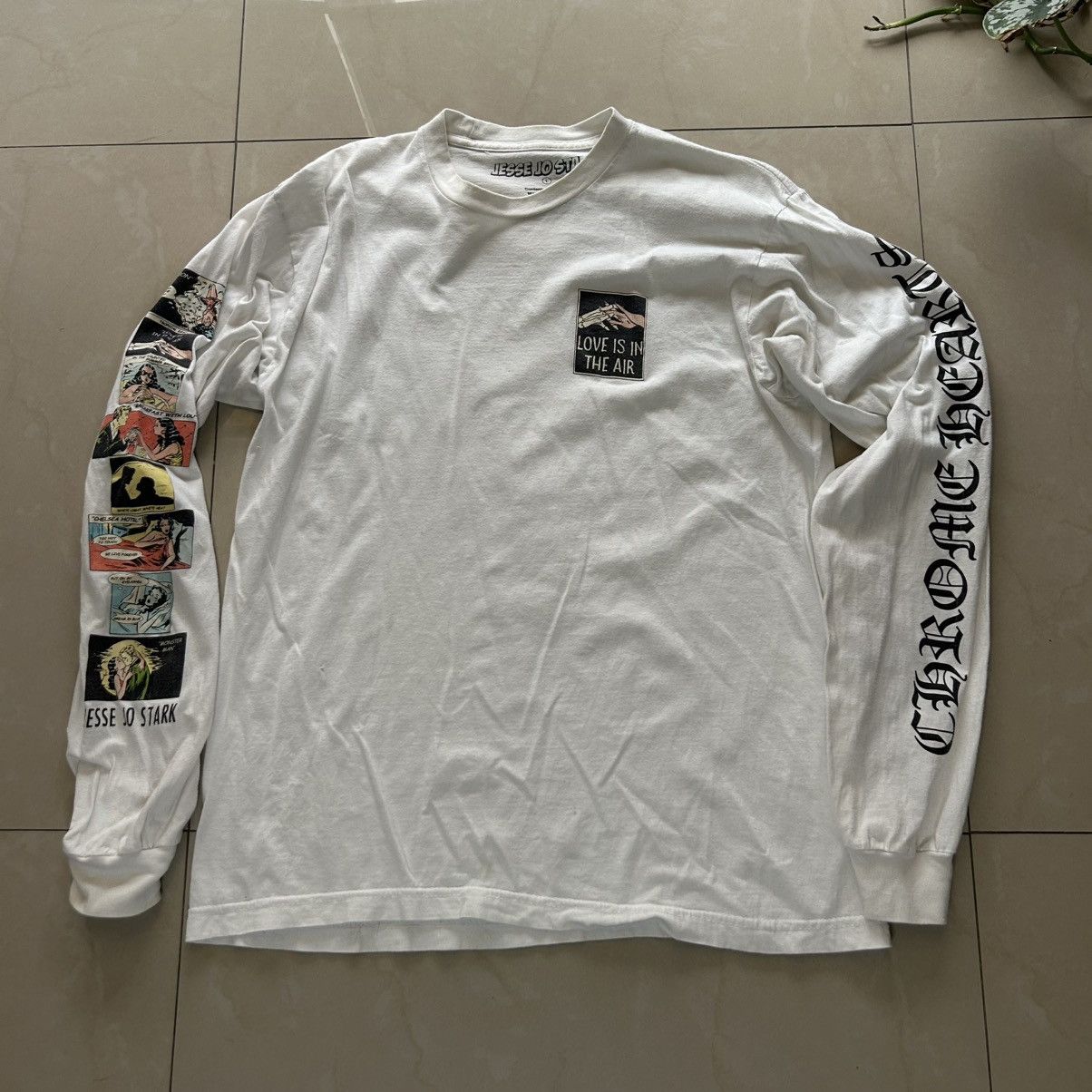 Chrome Hearts × Deadly Doll Chrome Hearts Deadly Doll Long Sleeve Size US L / EU 52-54 / 3 - 1 Thumbnail