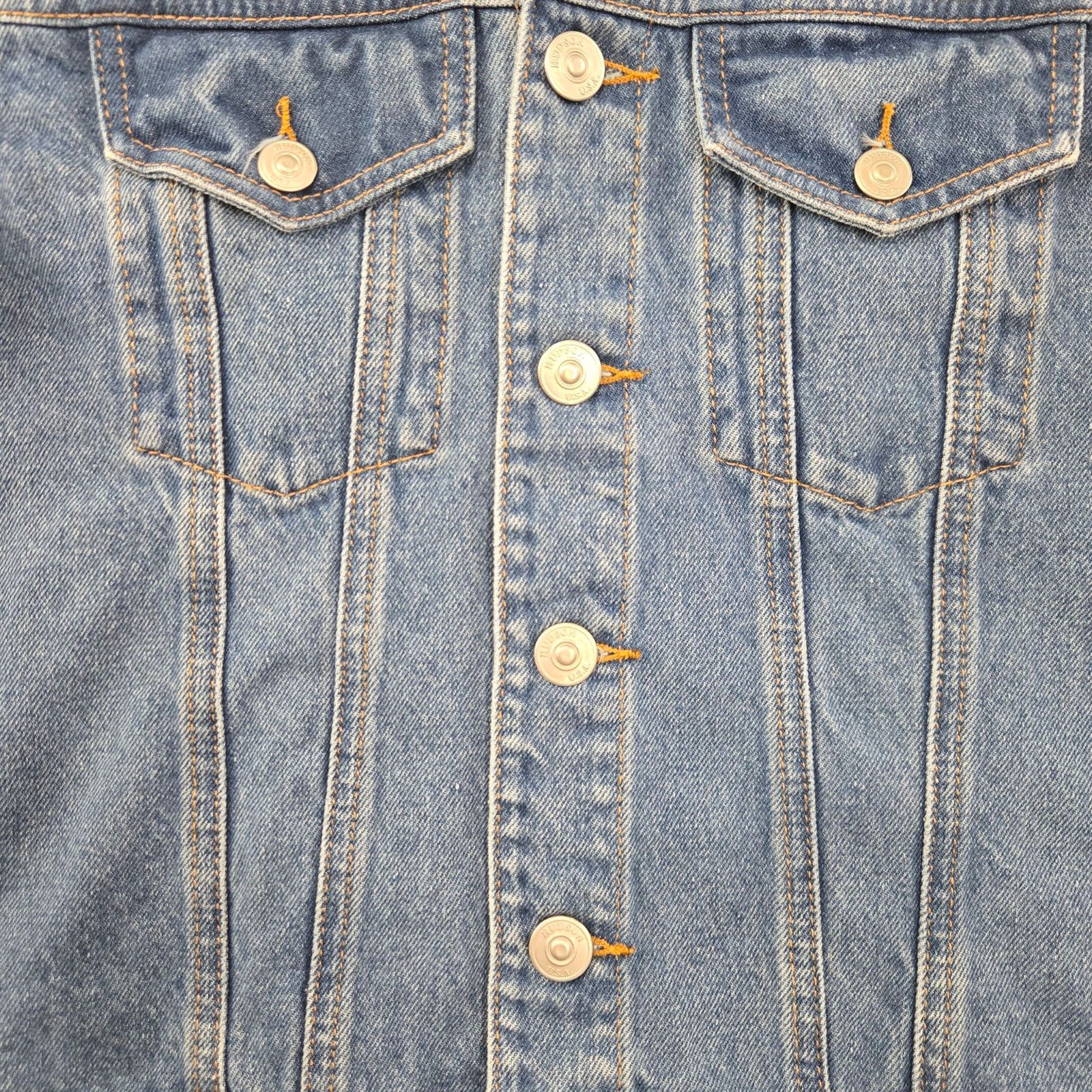 Hudson Hudson Slim Fit Denim Trucker Jacket S/M Size S / US 4 / IT 40 - 8 Thumbnail