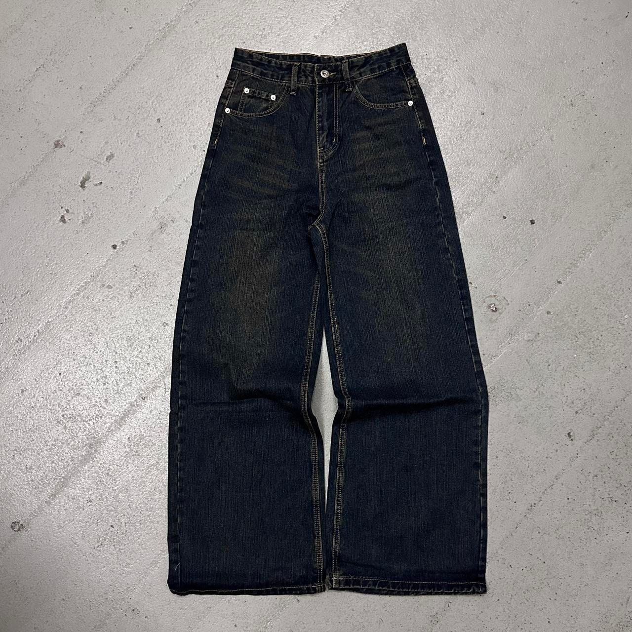 Other DARK NAVY WIDE LEG BAGGY DENIM 32 WAIST Size US 32 / EU 48 - 2 Thumbnail