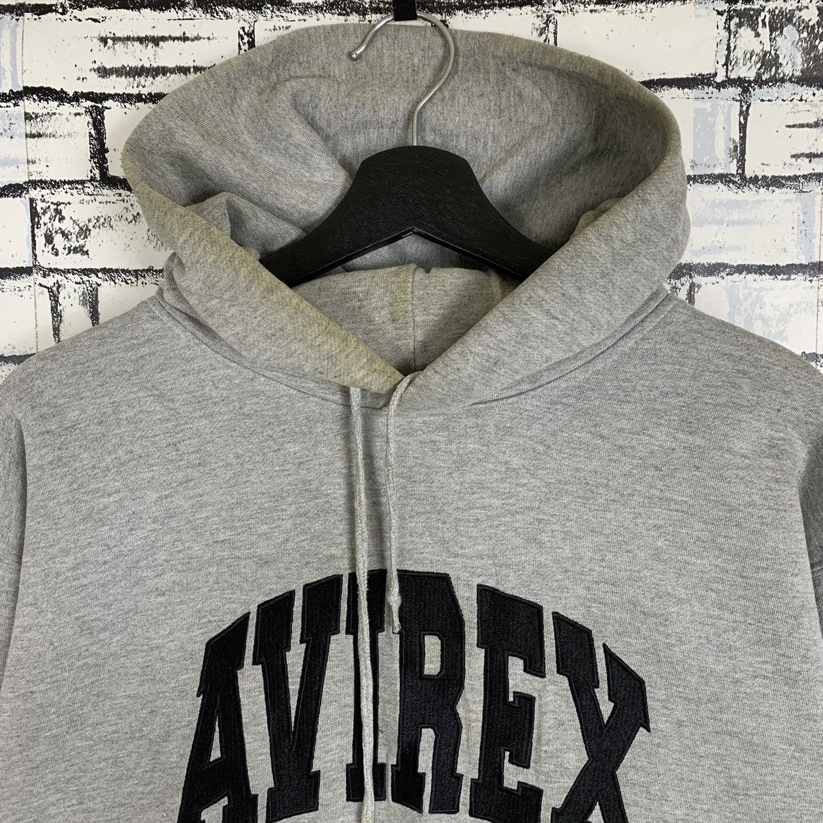 Avirex Vintage Avirex Zip Up Hoodie Thick Cotton Size US L / EU 52-54 / 3 - 3 Thumbnail