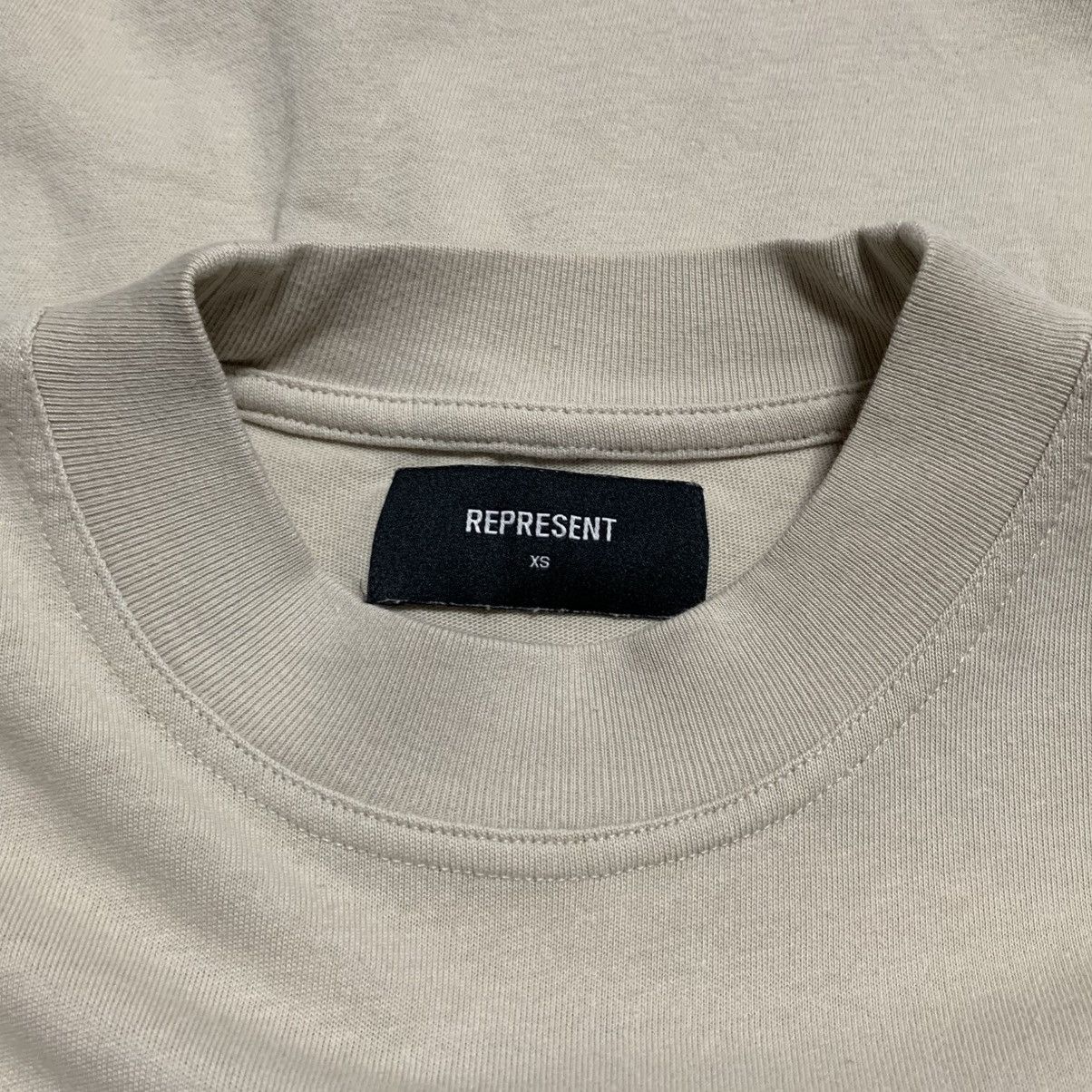 Represent Clo. Represent XS Feel The Heat Vintage White Tee Size US XS / EU 42 / 0 - 4 Thumbnail