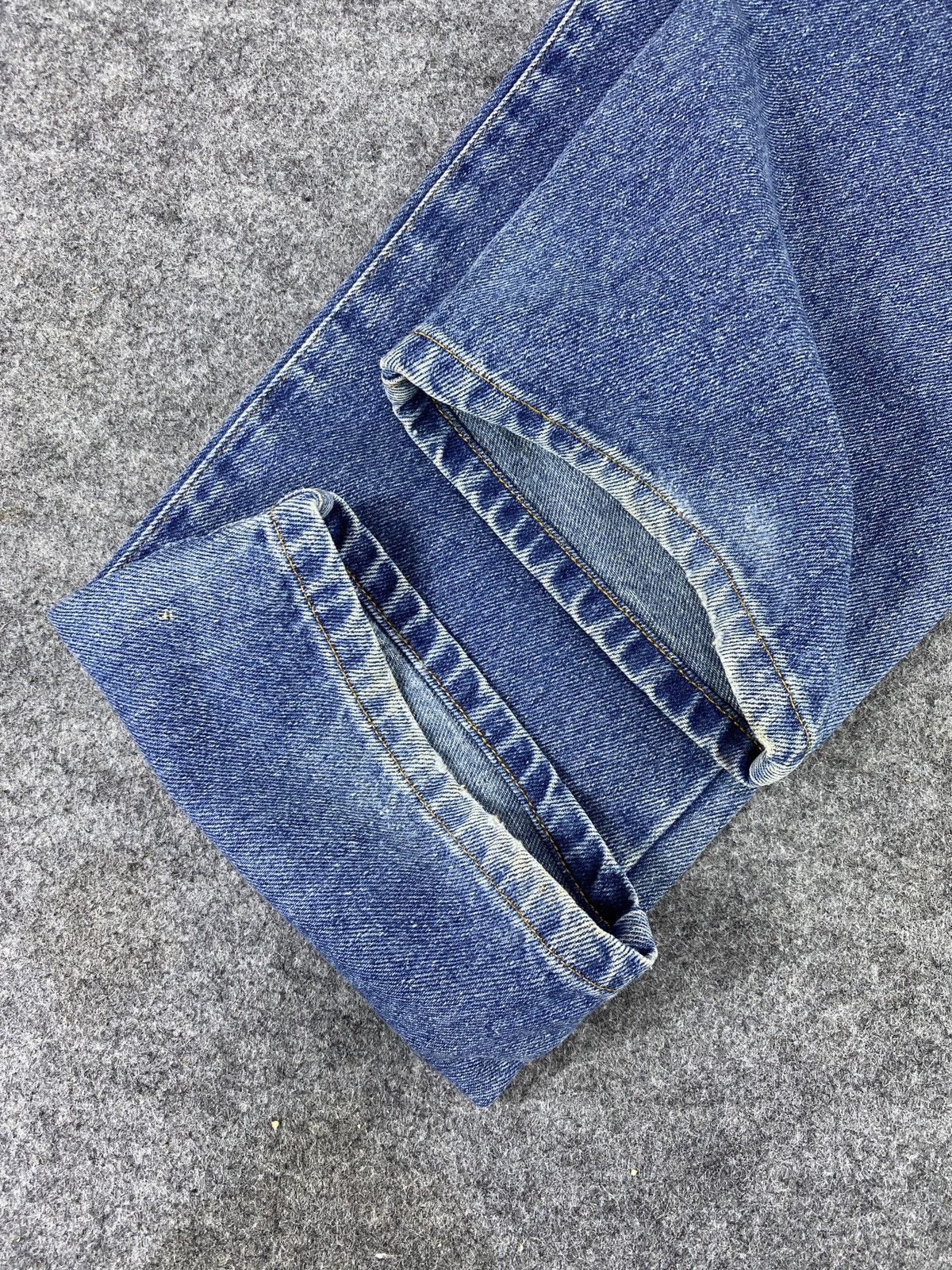 Disney × Mickey Mouse × Vintage Vintage Disney Mickey Mouse Blue Jeans - J1046 Size 24" / US 00 / IT 34 - 12 Thumbnail