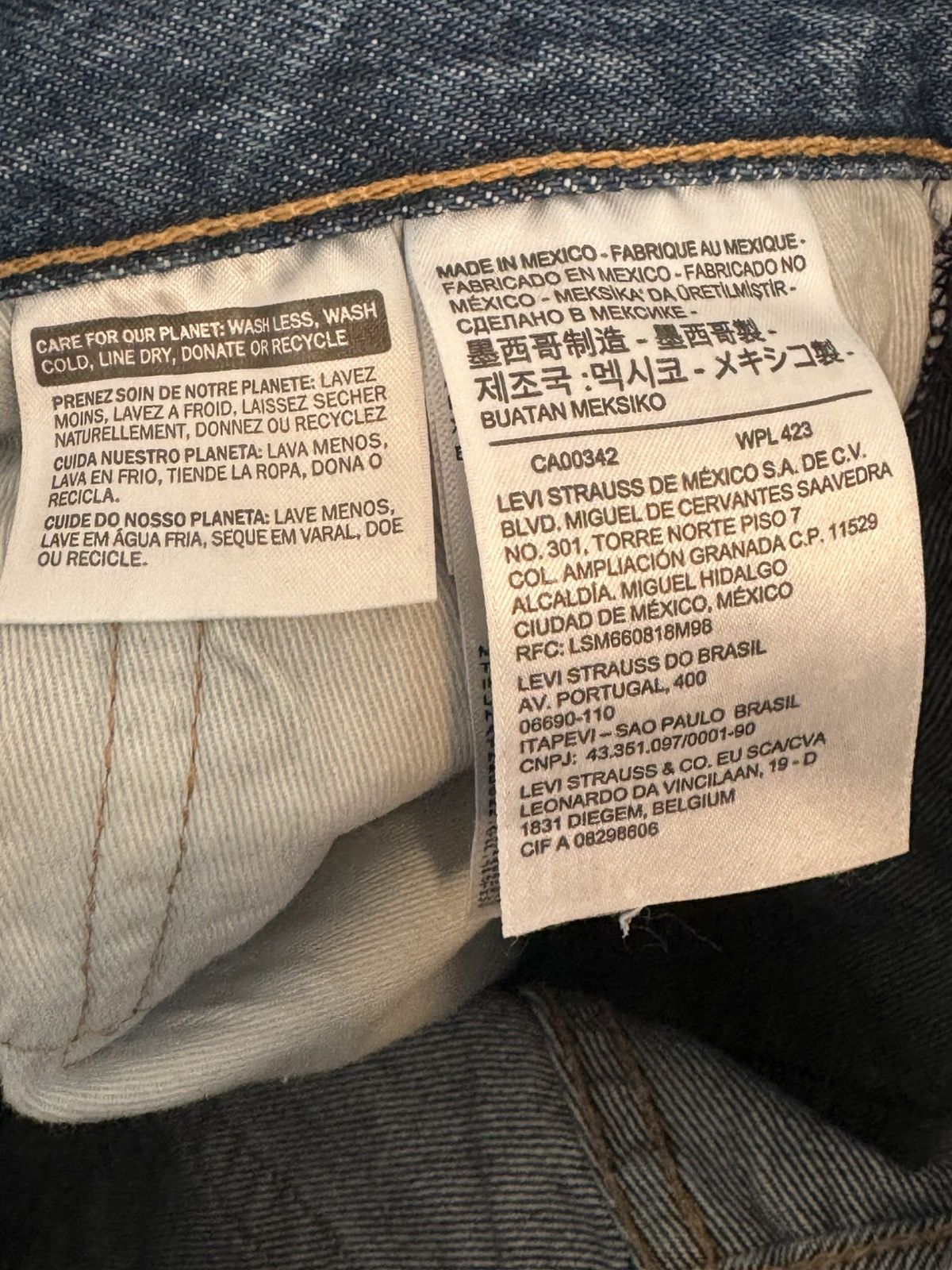 DENIM TEARS Denim Tears Jeans Size US 27 - 6 Thumbnail
