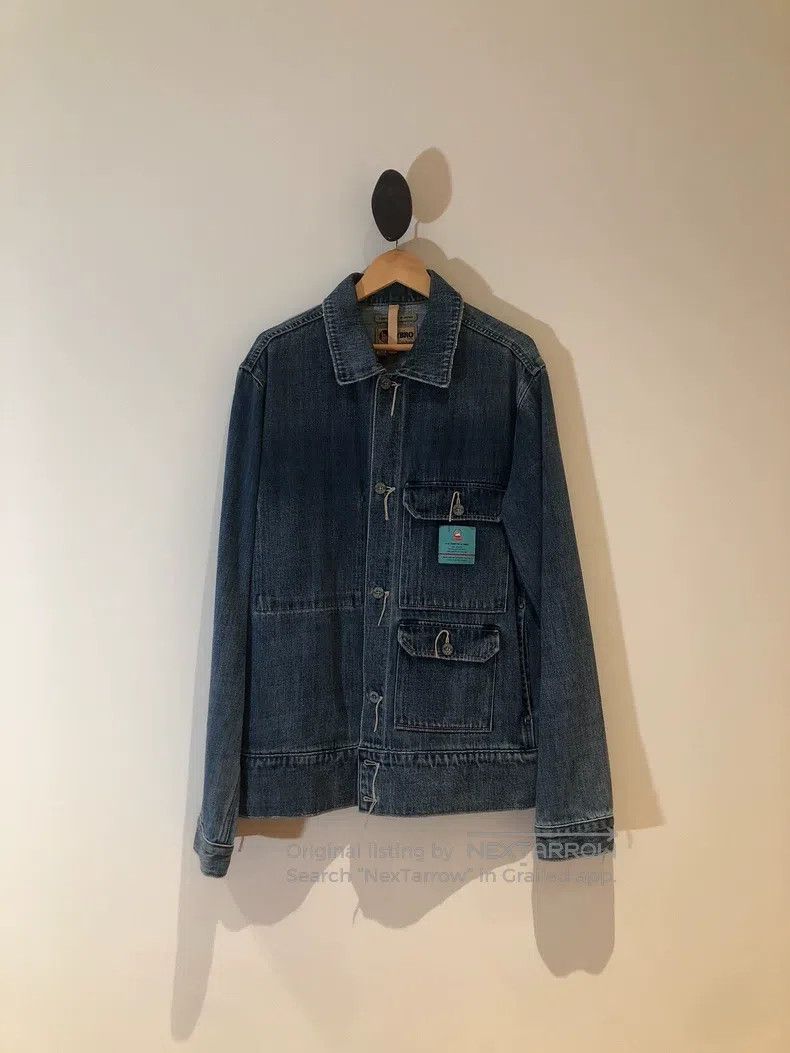 Nigel Cabourn Nigel Cabourn Light blue denim jacket Size US M / EU 48-50 / 2 - 1 Thumbnail