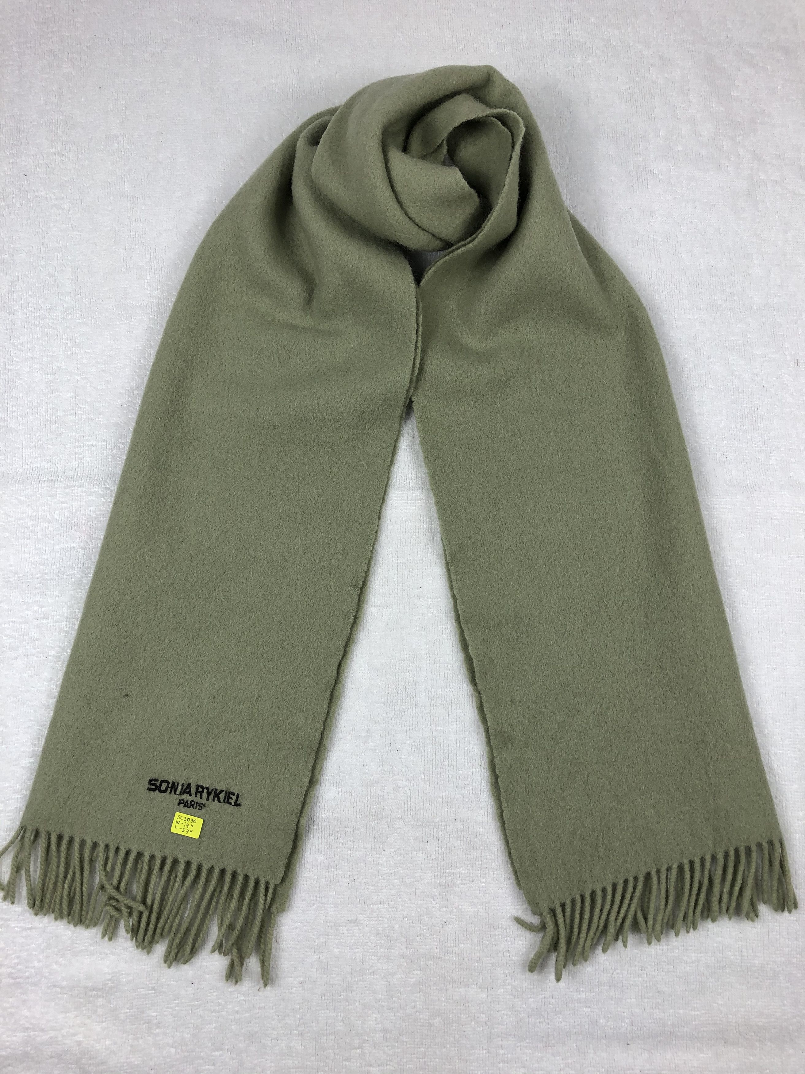 Sonia Rykiel Sonia Rykiel Wool Scarf / Muffler / Neckwear Size ONE SIZE - 1 Thumbnail