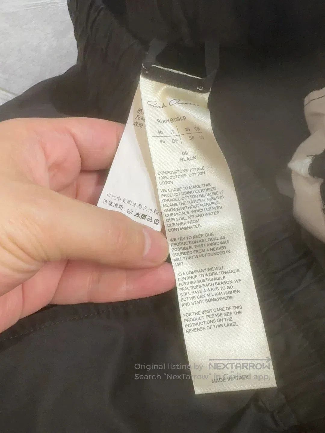 Rick Owens Rick Owens Spring Summer Men's Pants. Size US 30 / EU 46 - 6 Thumbnail