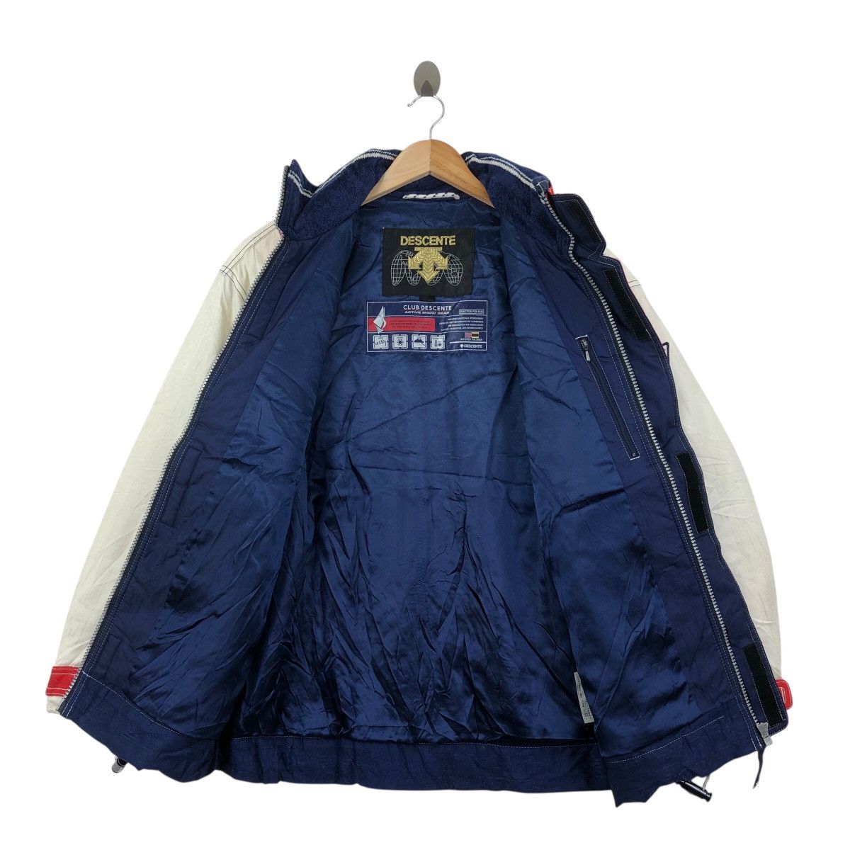 Descente Vintage CLUB DESCENTE Active Snow Gear Heavy Coat Jacket Size US L / EU 52-54 / 3 - 5 Thumbnail