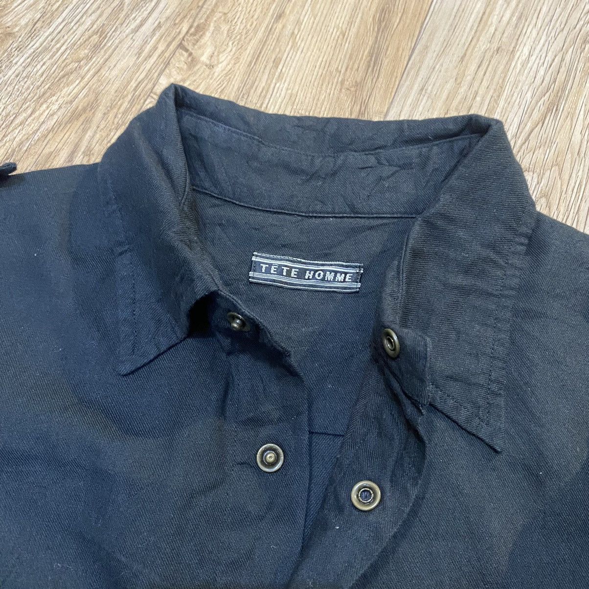 Issey Miyake 2000s Tete Homme By Issey Miyake Shirts Button Ups Size US M / EU 48-50 / 2 - 5 Thumbnail