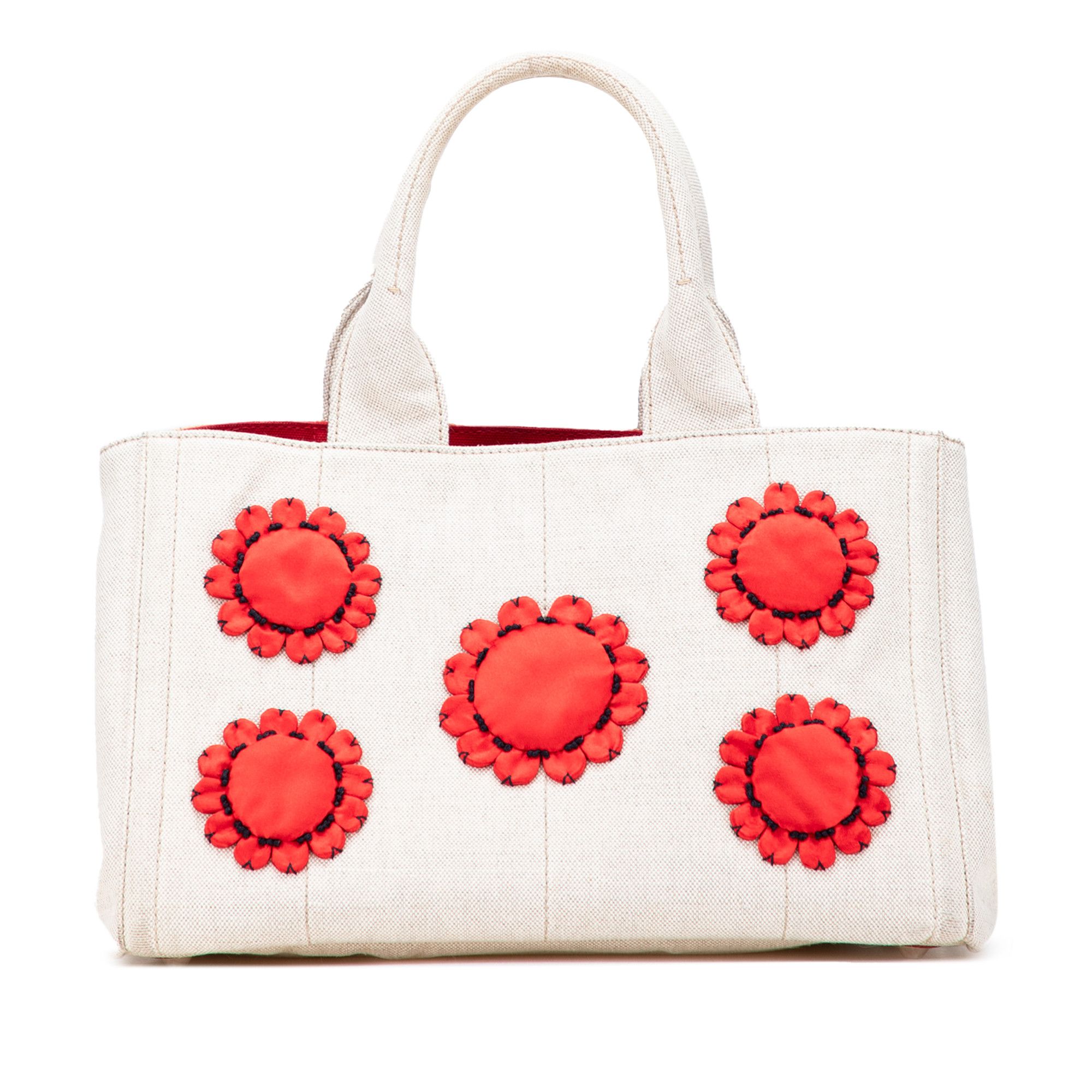 Prada Prada Canvas Canapa Mistolino Tote Size ONE SIZE - 1 Thumbnail