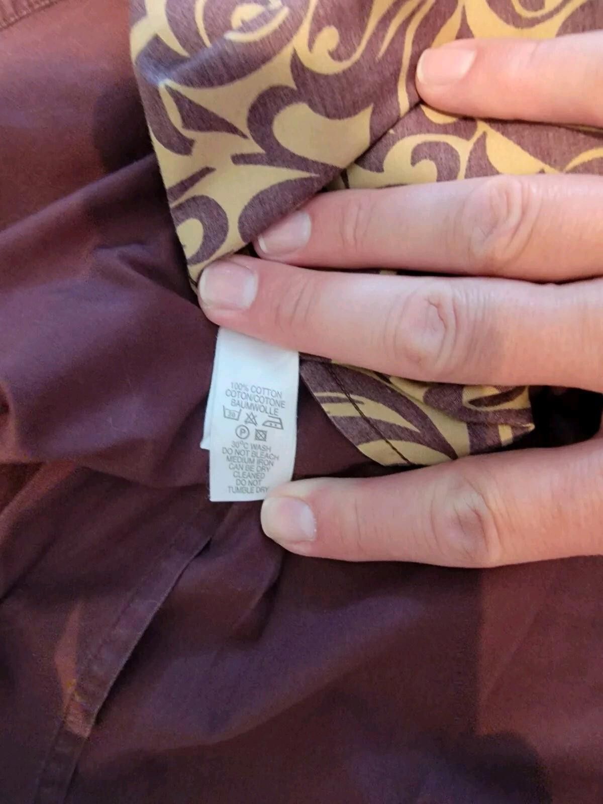 Paul Smith Paul Smith Maroon Embellished Baroque Design Shirt Large Size US L / EU 52-54 / 3 - 3 Thumbnail