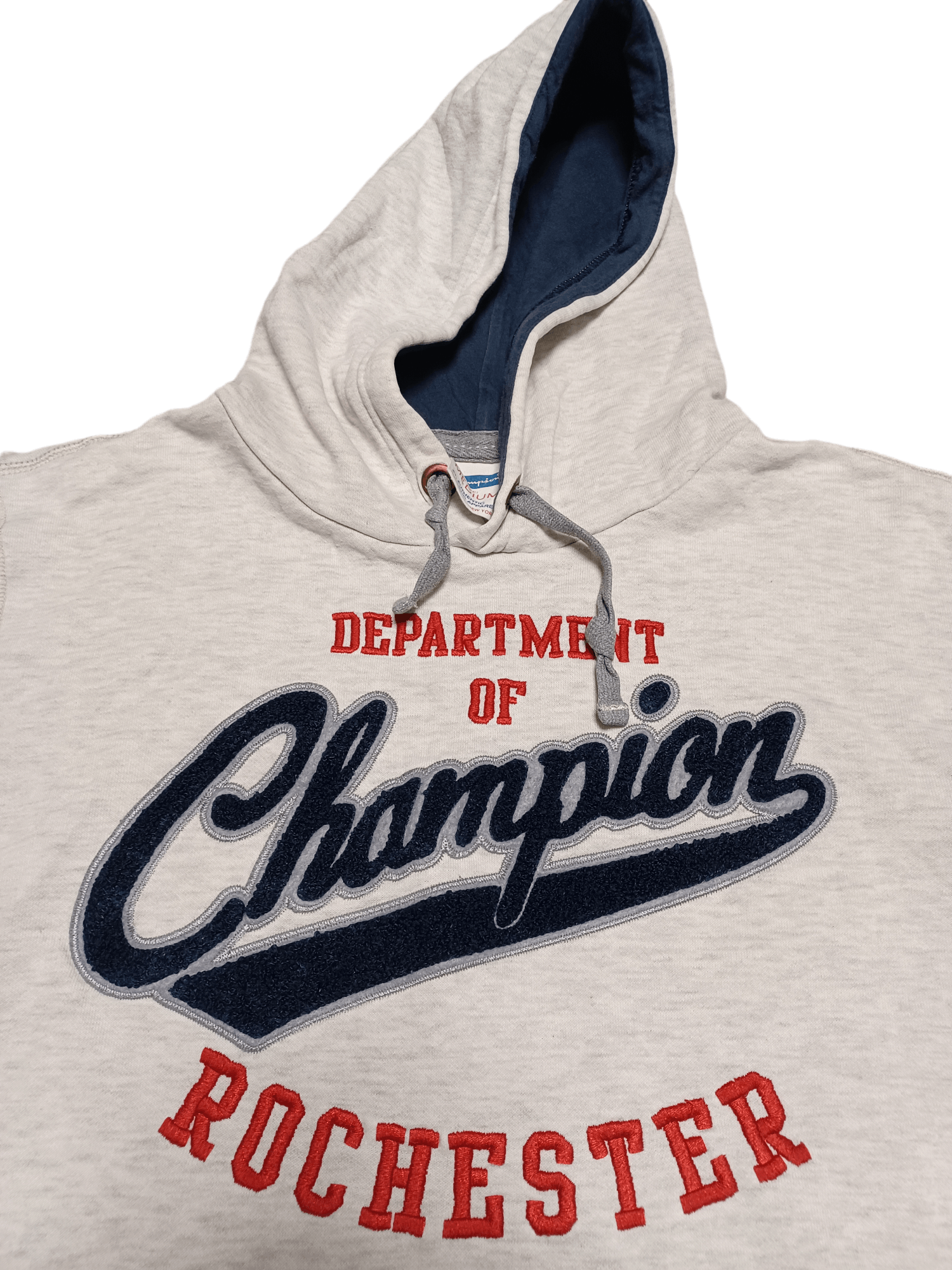 Champion CHAMPION VINTAGE ROCHESTER BIGLOGO EMBROIDERED HOODIE Size US M / EU 48-50 / 2 - 2 Thumbnail