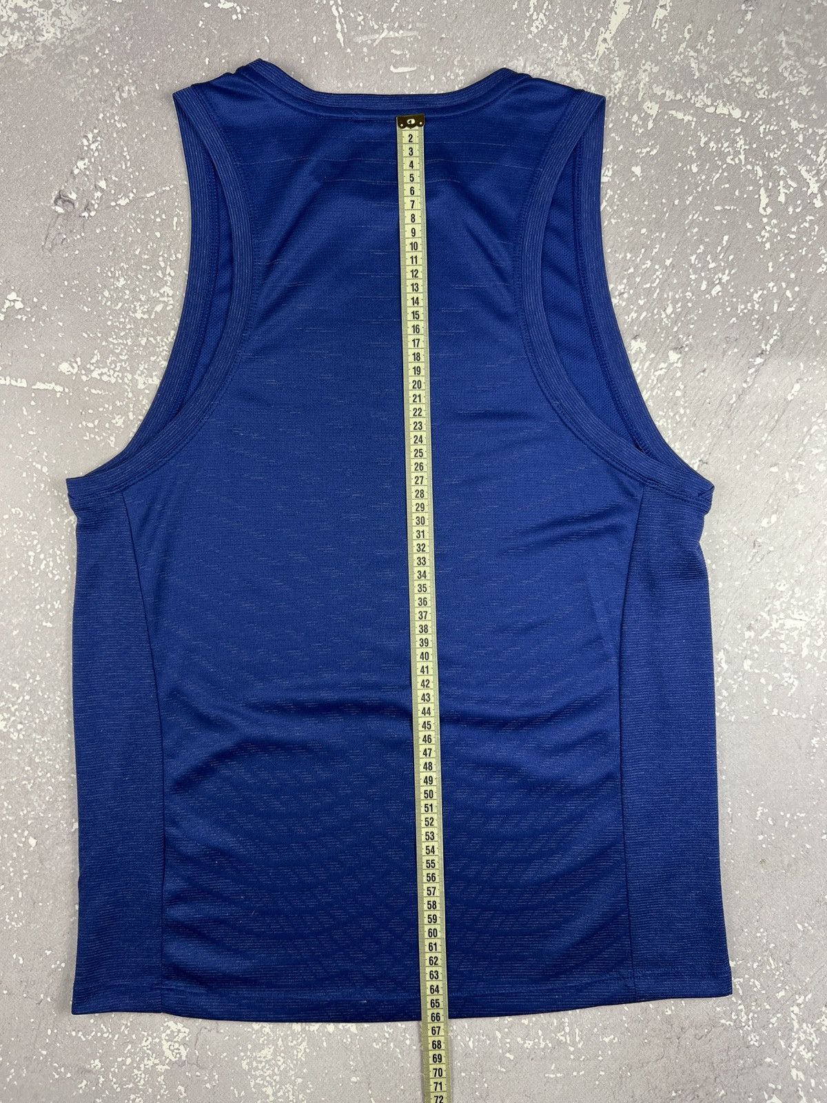 Nike Nike Swoosh Dri fit Gym SleevelessTank Top Mens S Blue Size US S / EU 44-46 / 1 - 9 Thumbnail