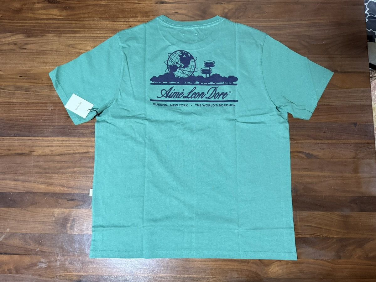 Aime Leon Dore Aime ALD Aimé Leon Dore Unisphere Tee in Pine Green FW25 XL Size US XL / EU 56 / 4 - 7 Thumbnail