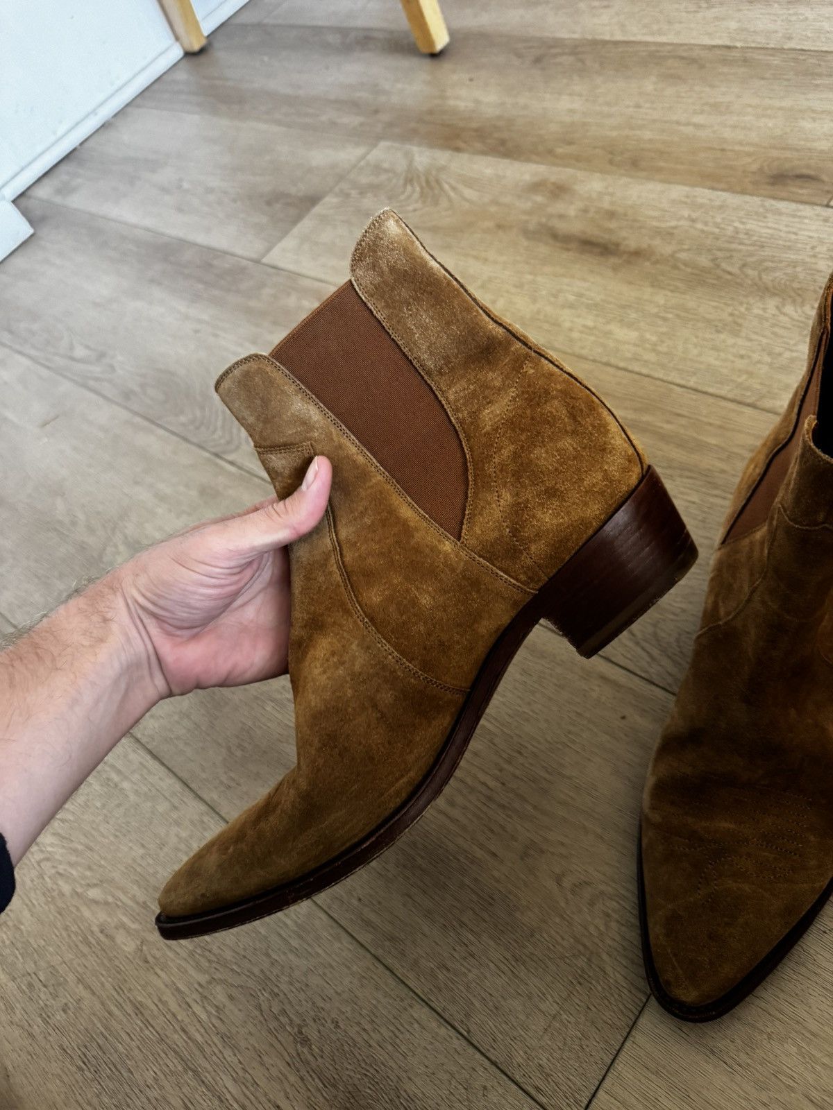 Celine Western chelsea boots Size US 12 / EU 45 - 3 Thumbnail