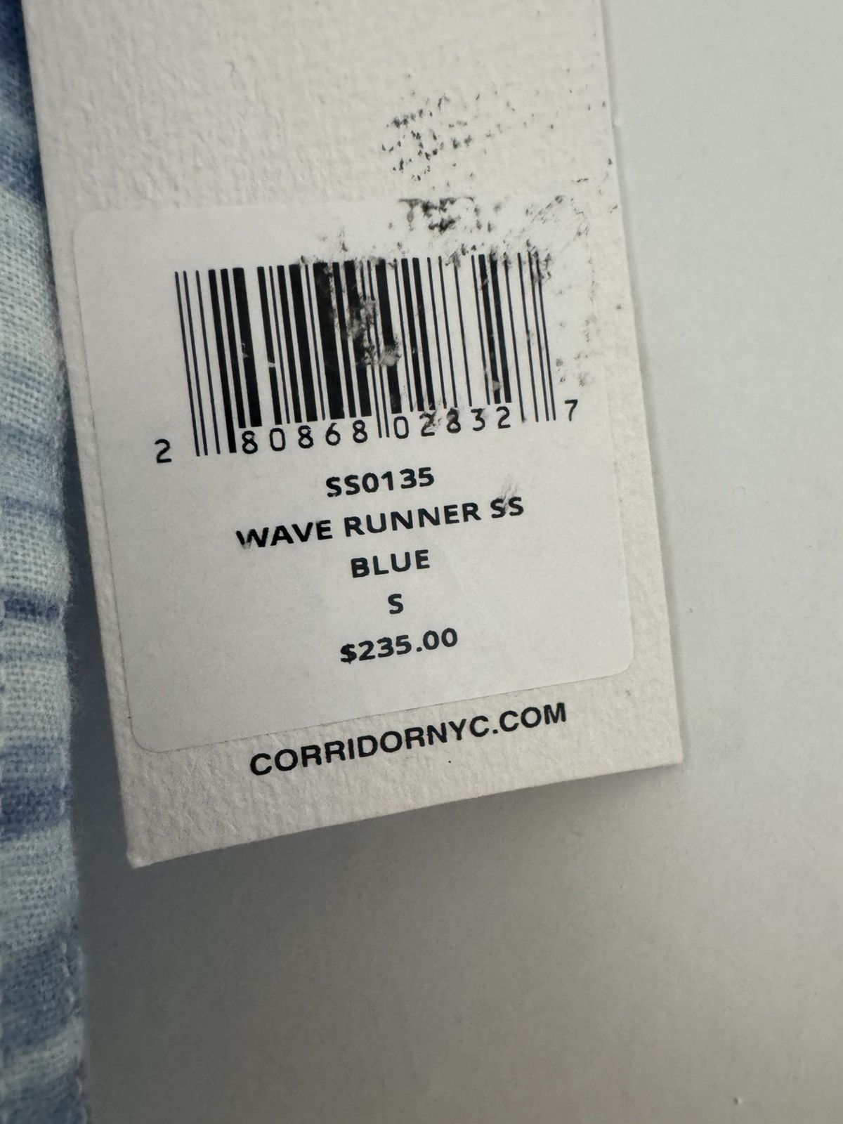 Corridor Corridor Wave Runner Short Sleeve Linen NWT Small Size US S / EU 44-46 / 1 - 5 Thumbnail