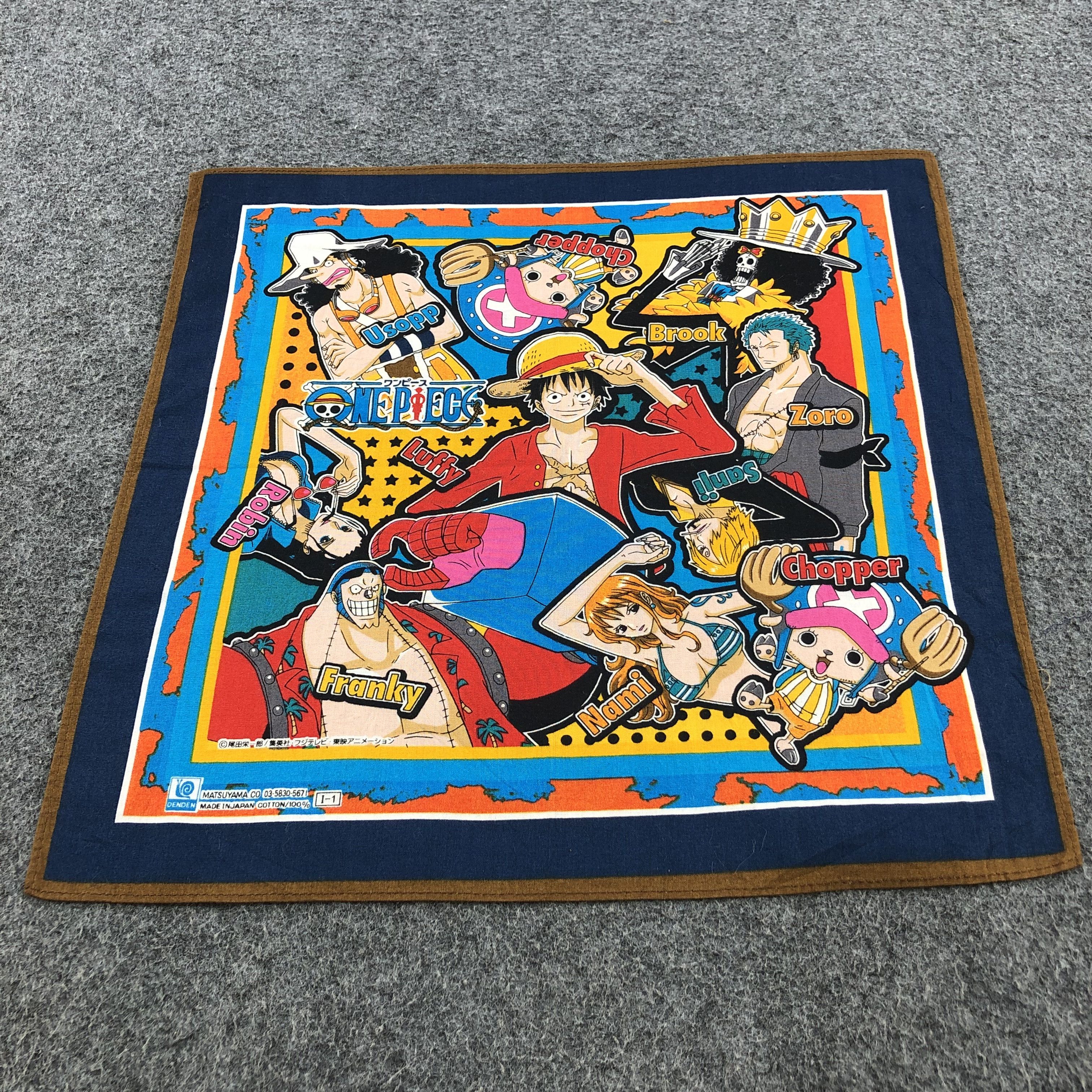 One Piece Characters Handkerchief Neckerchief Bandana X24