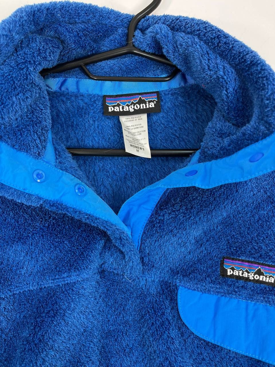 Patagonia Patagonia Women’s Blue Fleece Pullover Jacket 1/4 Zip Size M Size M / US 6-8 / IT 42-44 - 3 Thumbnail