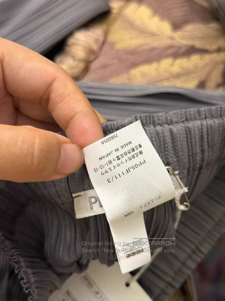 Issey Miyake Issey Miyake size:3 Essential Classic Pants, Dark Grey Size 31" - 4 Thumbnail