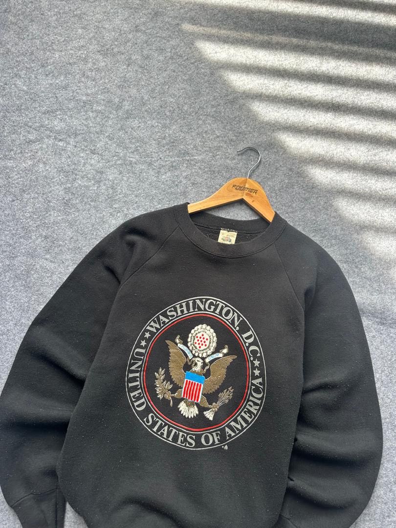 Fruit Of The Loom VINTAGE FRUIT OF THE LOOM US SWEATSHIRT Size US L / EU 52-54 / 3 - 3 Thumbnail