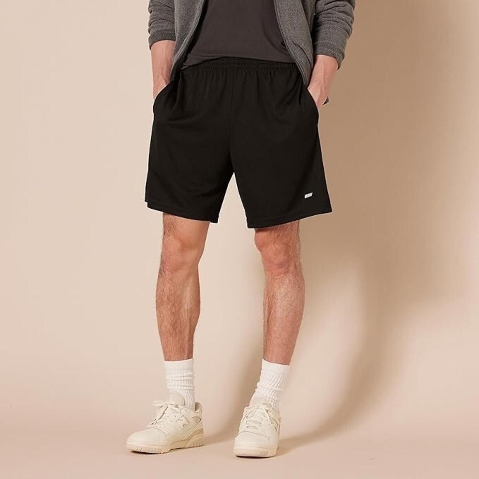 Other Amazon Essentials Men’s 2-Pack Shorts, Black/Black, 2XL Size US 40 / EU 56 - 3 Thumbnail