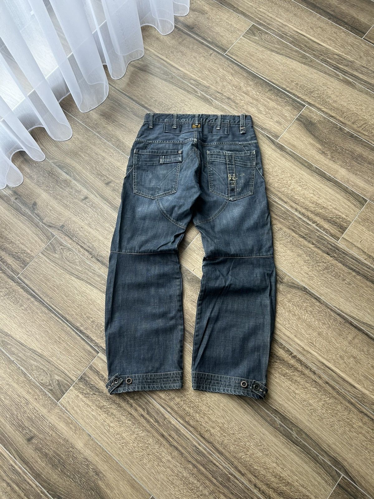 G-Star × Vintage Vintage G Star Raw y2k biker jeans mens rare Size US 32 / EU 48 - 2 Thumbnail