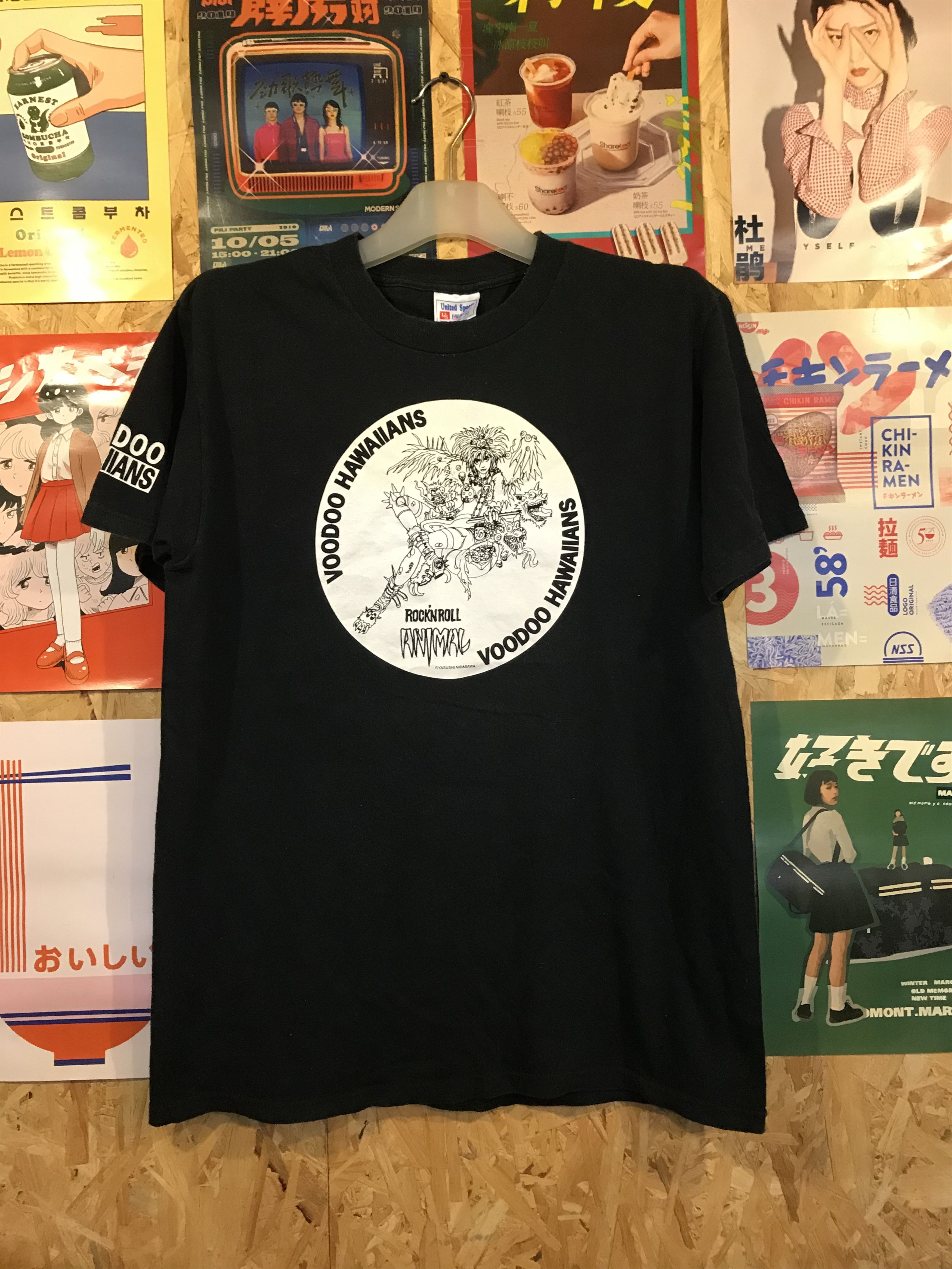 Band Tees × Japanese Brand Vintage Voodoo Graphic Tee Bundle 2 Pieces Size US S / EU 44-46 / 1 - 1 Thumbnail