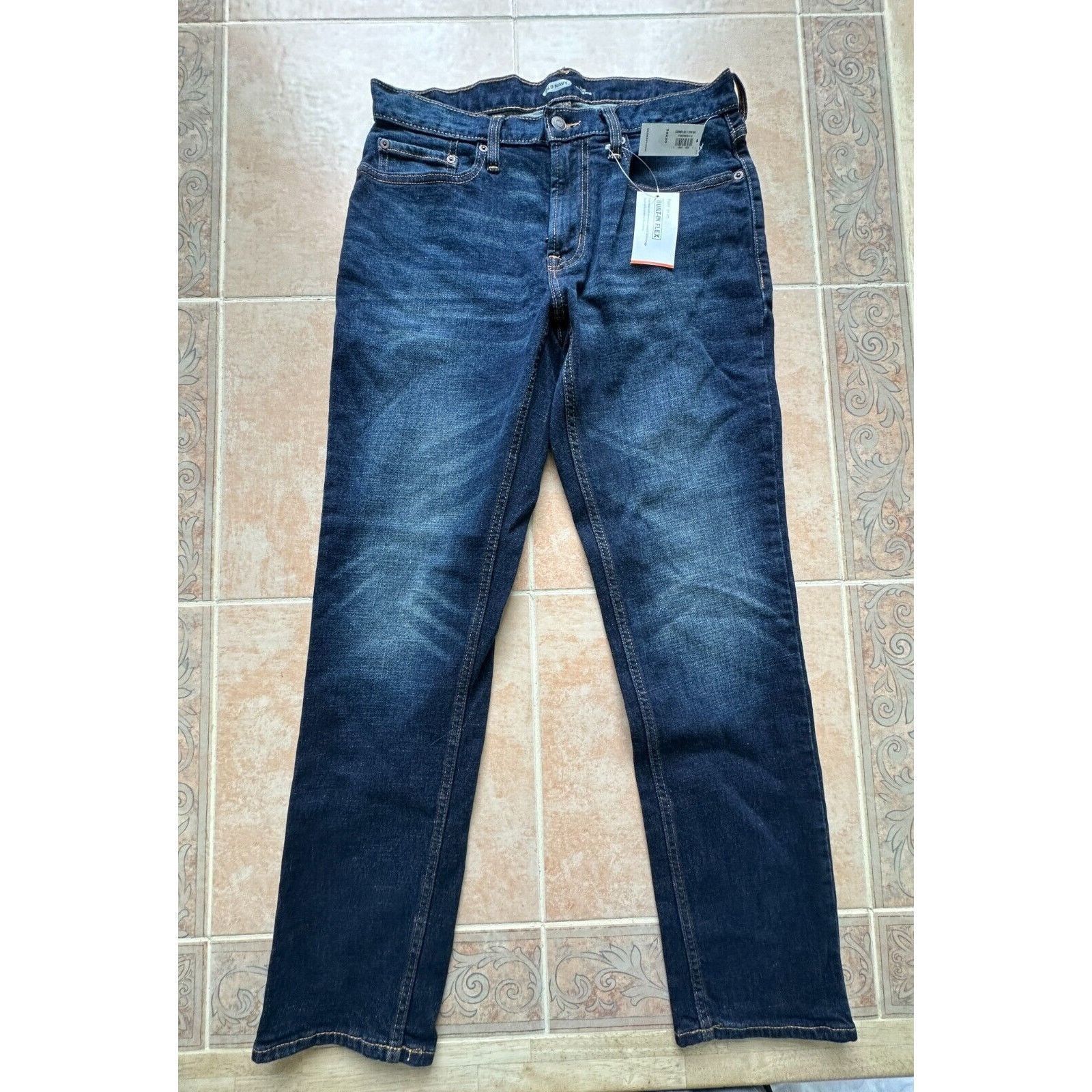 Old Navy Old Navy Slim Built-in flex Navy Jeans Men size 30 X 30 Size US 30 / EU 46 - 1 Thumbnail