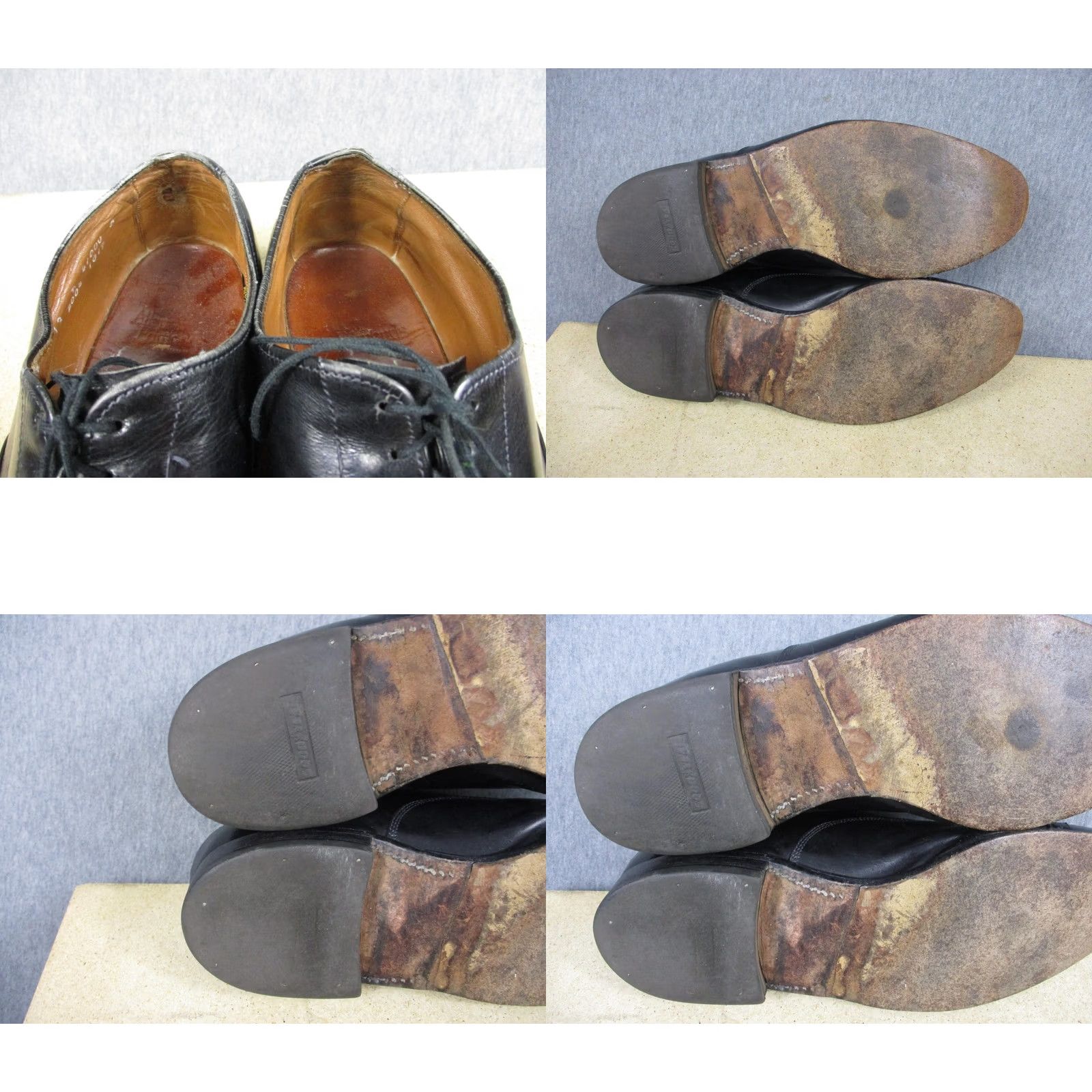 Allen Edmonds Allen Edmonds Dress Mens Black Byron Shoes Size Cap Toe Oxford Made USA Size ONE SIZE - 8 Thumbnail