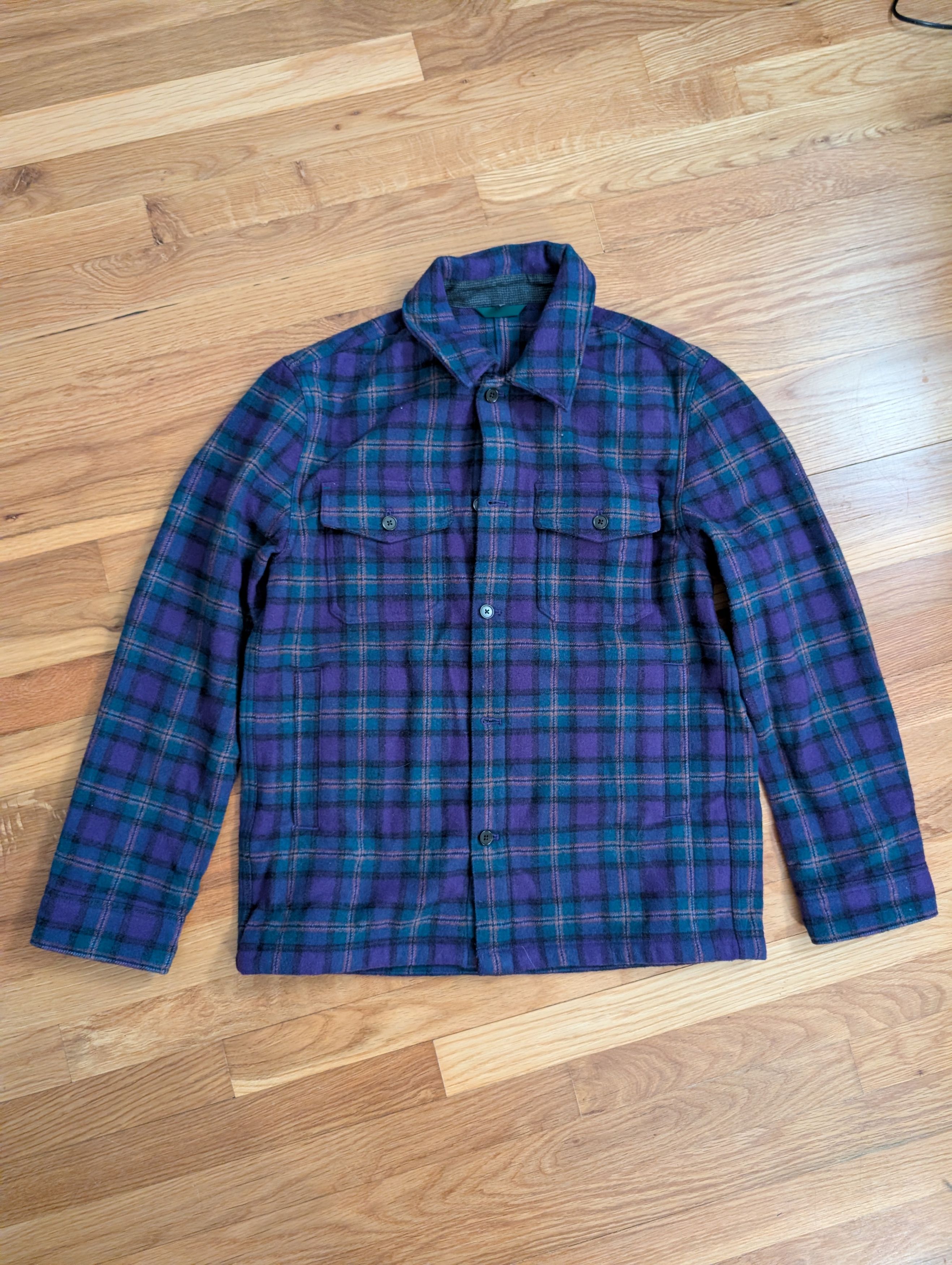 Bonobos Bonobos Men's Plaid Shirt Jacket Size US S / EU 44-46 / 1 - 1 Thumbnail