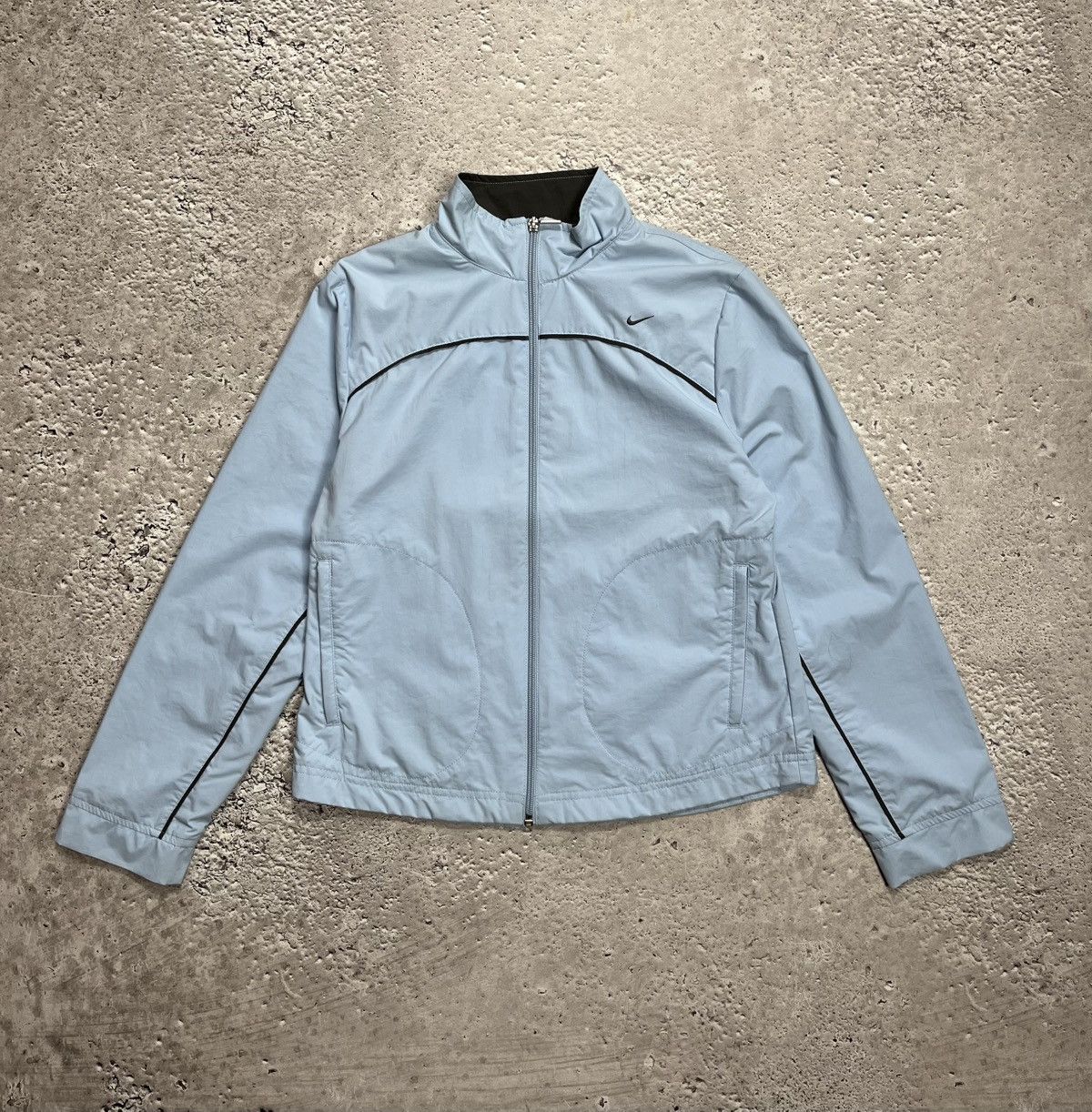 Nike Vintage Nike Women’s Light Blue Windbreaker Jacket Size XS / US 0-2 / IT 36-38 - 1 Thumbnail