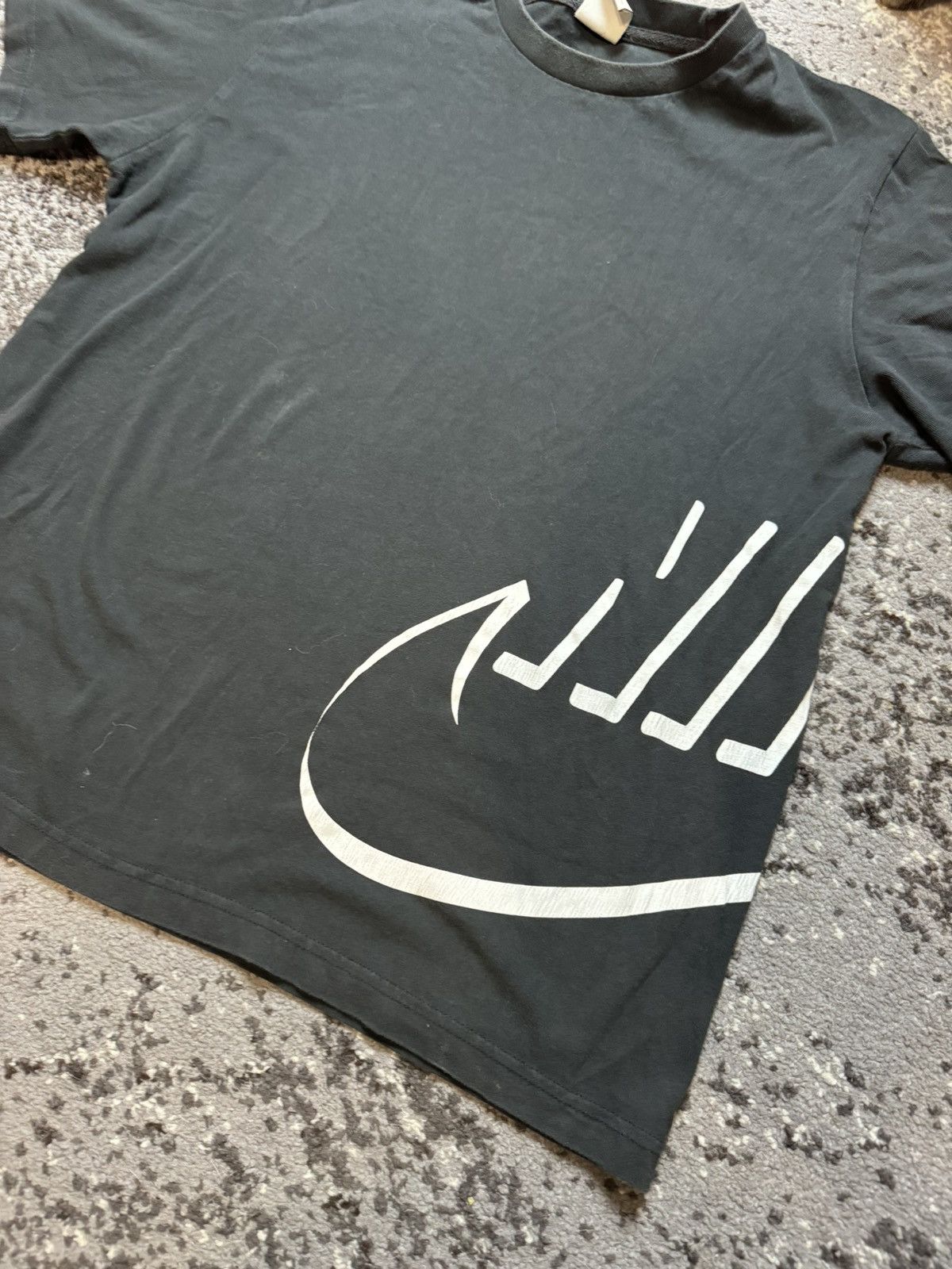 Nike × Vintage Vintage Y2K Nike Just Do It Swoosh Logo T Shirt Size US L / EU 52-54 / 3 - 2 Thumbnail