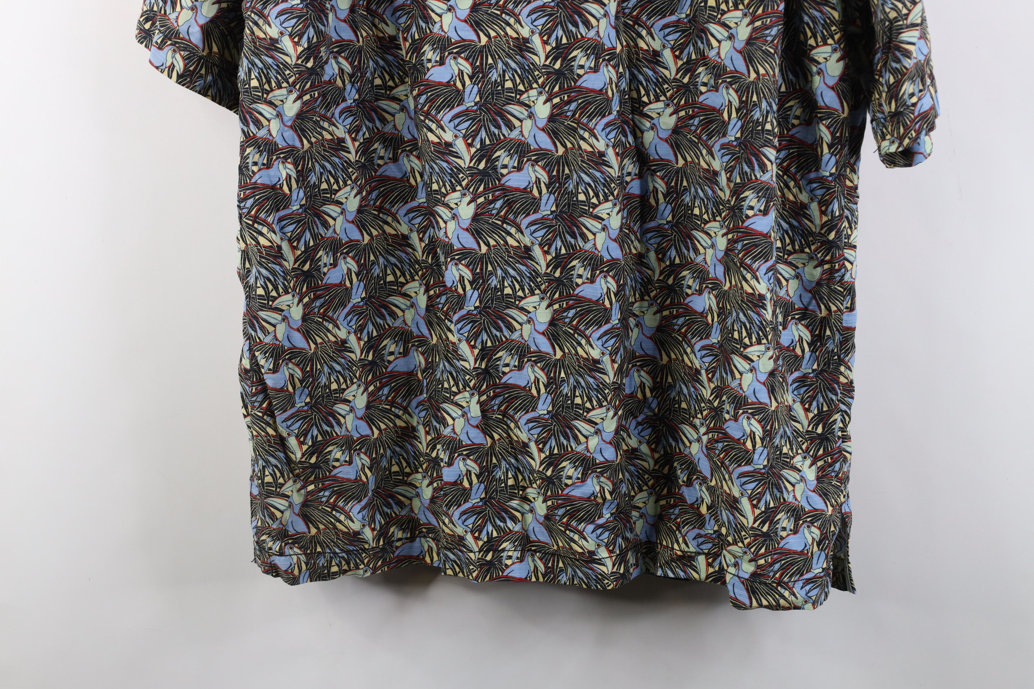 Tommy Bahama Vintage Y2K Tommy Bahama Bird Luau Hawaiian Button Shirt Size US L / EU 52-54 / 3 - 12 Thumbnail