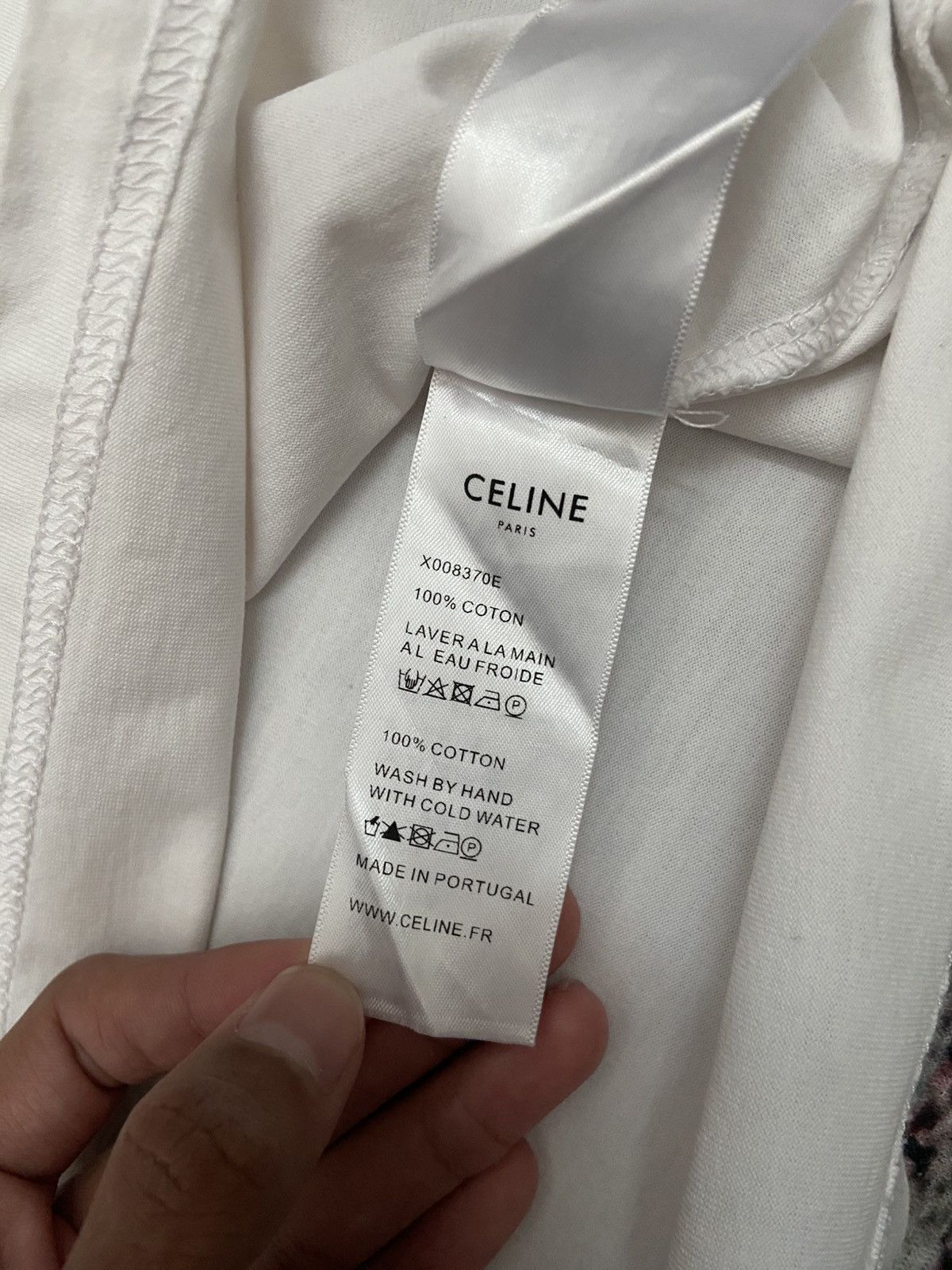 Celine Celine Paris Logo Tee Size S / US 4 / IT 40 - 8 Thumbnail