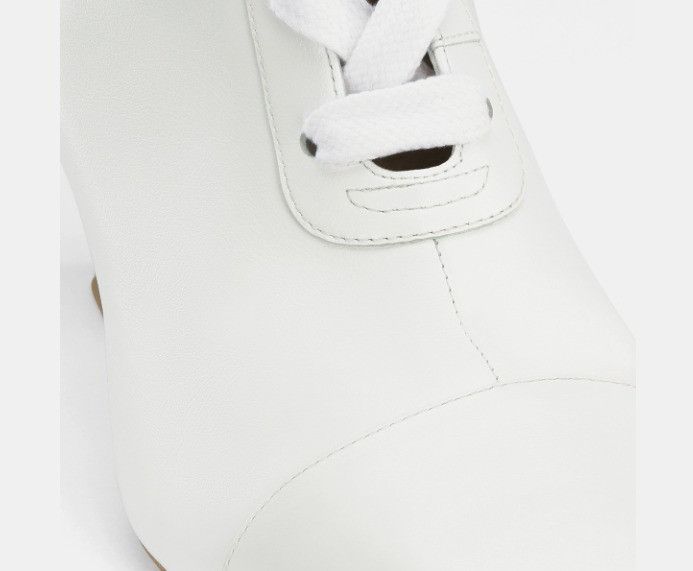 Dior o1w1db11124 Naughtily-D Wedge Boots in White Size US 8 / IT 38 - 4 Thumbnail