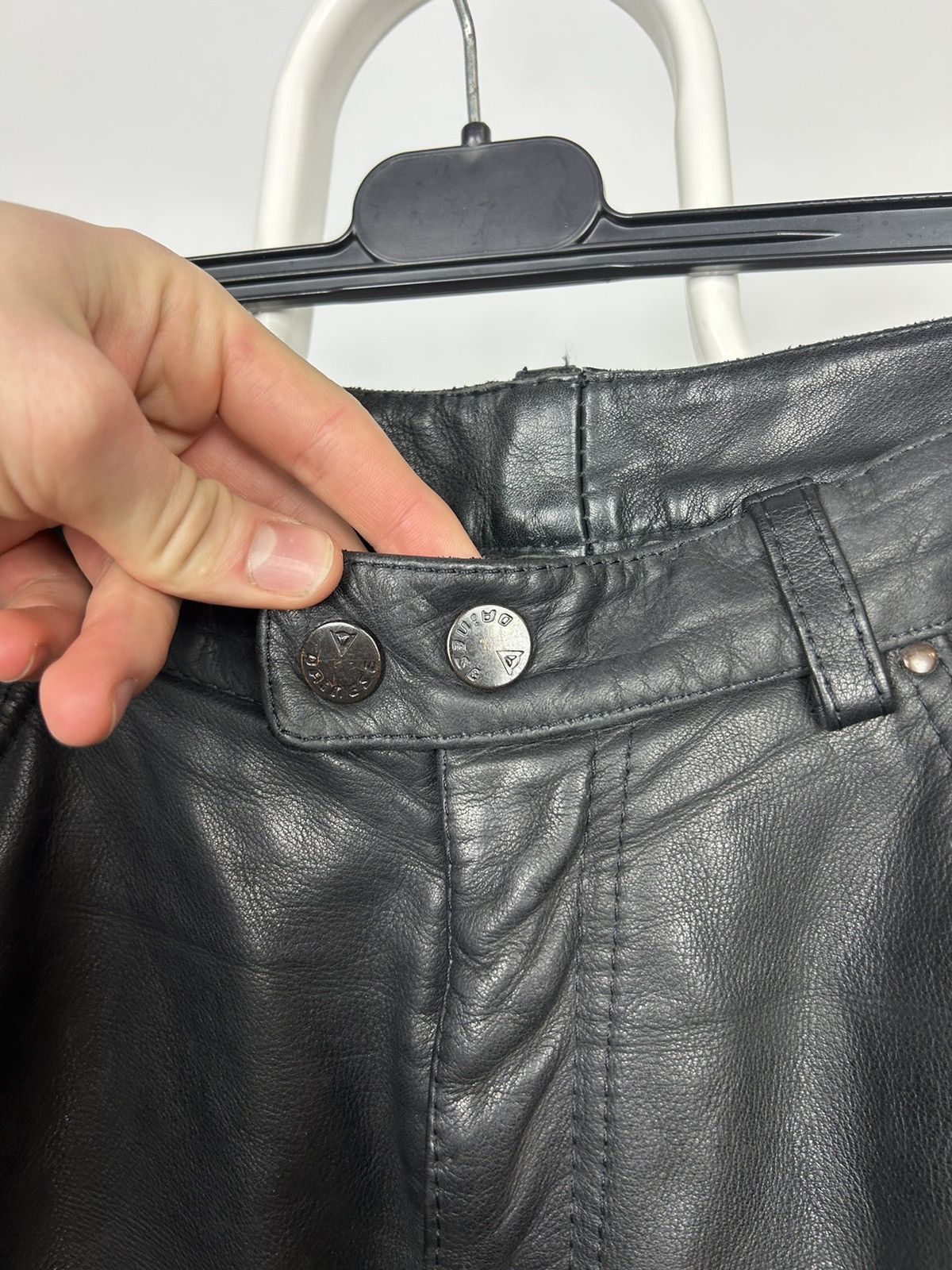 Dainese × Vintage Dainese Racing Leather Pants / Biker Pant Size US 36 / EU 52 - 3 Thumbnail