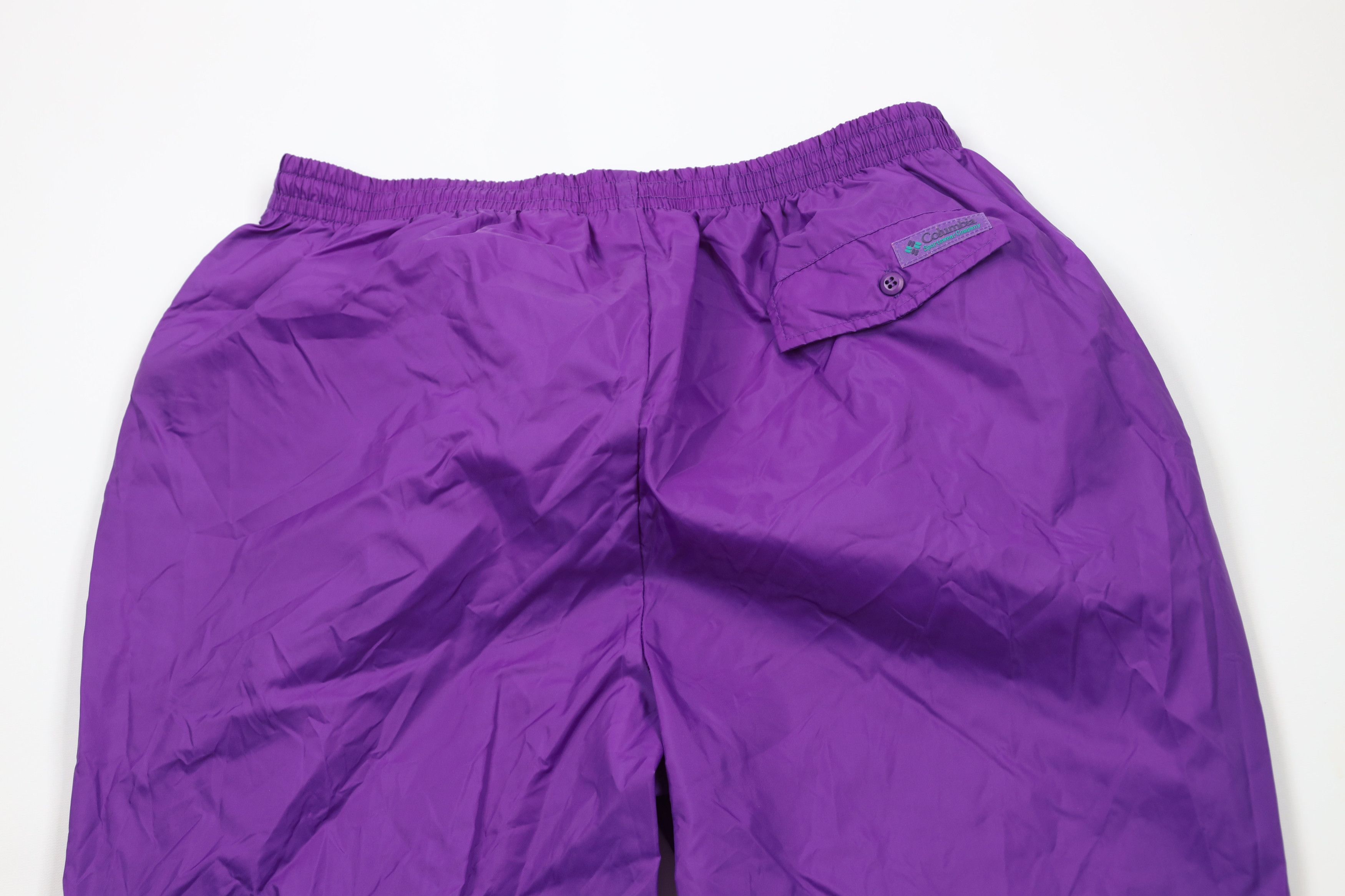 Columbia × Vintage Vintage 90s Columbia Rain Windbreaker Joggers Jogger Pants Size 30" / US 8 / IT 44 - 10 Thumbnail
