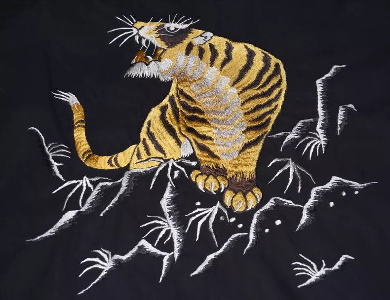 Wacko Maria Wacko Maria NiceTime series embroidered Tiger Tiger Roar Ha Size US S / EU 44-46 / 1 - 5 Thumbnail