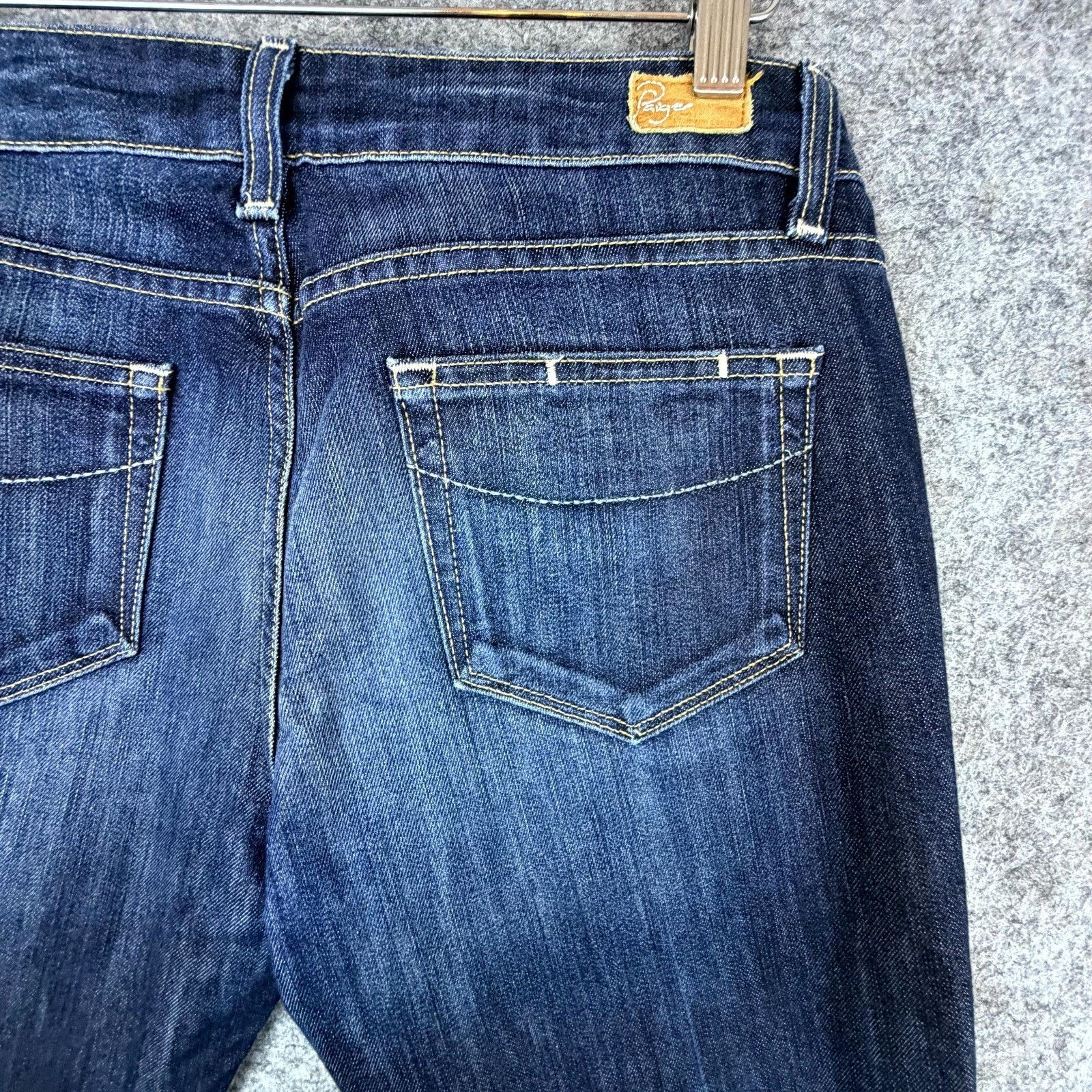 Paige Paige Laurel Canyon Jeans Womens 30 Flare Bootcut Leg Size 30" / US 8 / IT 44 - 4 Thumbnail