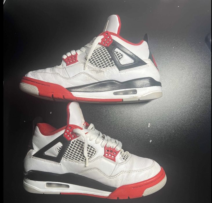 fire red retro 4 jordans