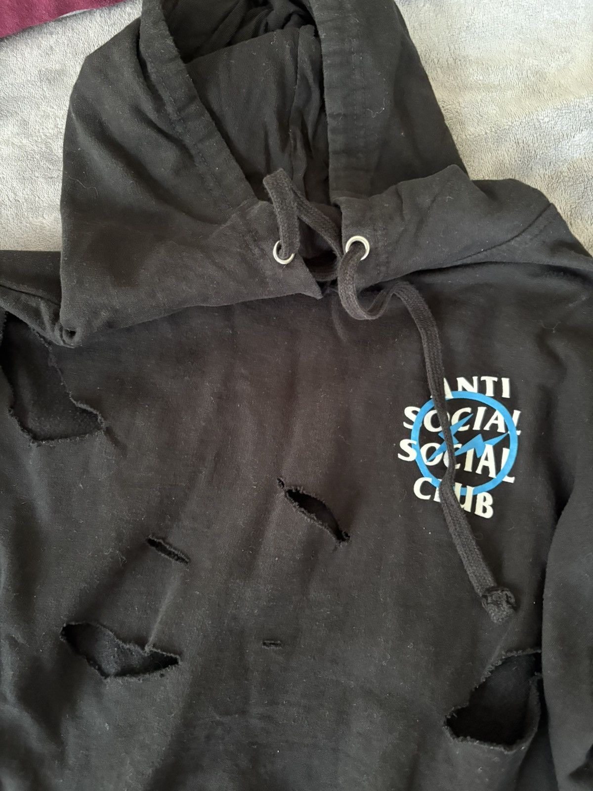 Anti Social Social Club × Fragment Design Custom ASSC x Fragment Design hoodie Size US L / EU 52-54 / 3 - 2 Thumbnail