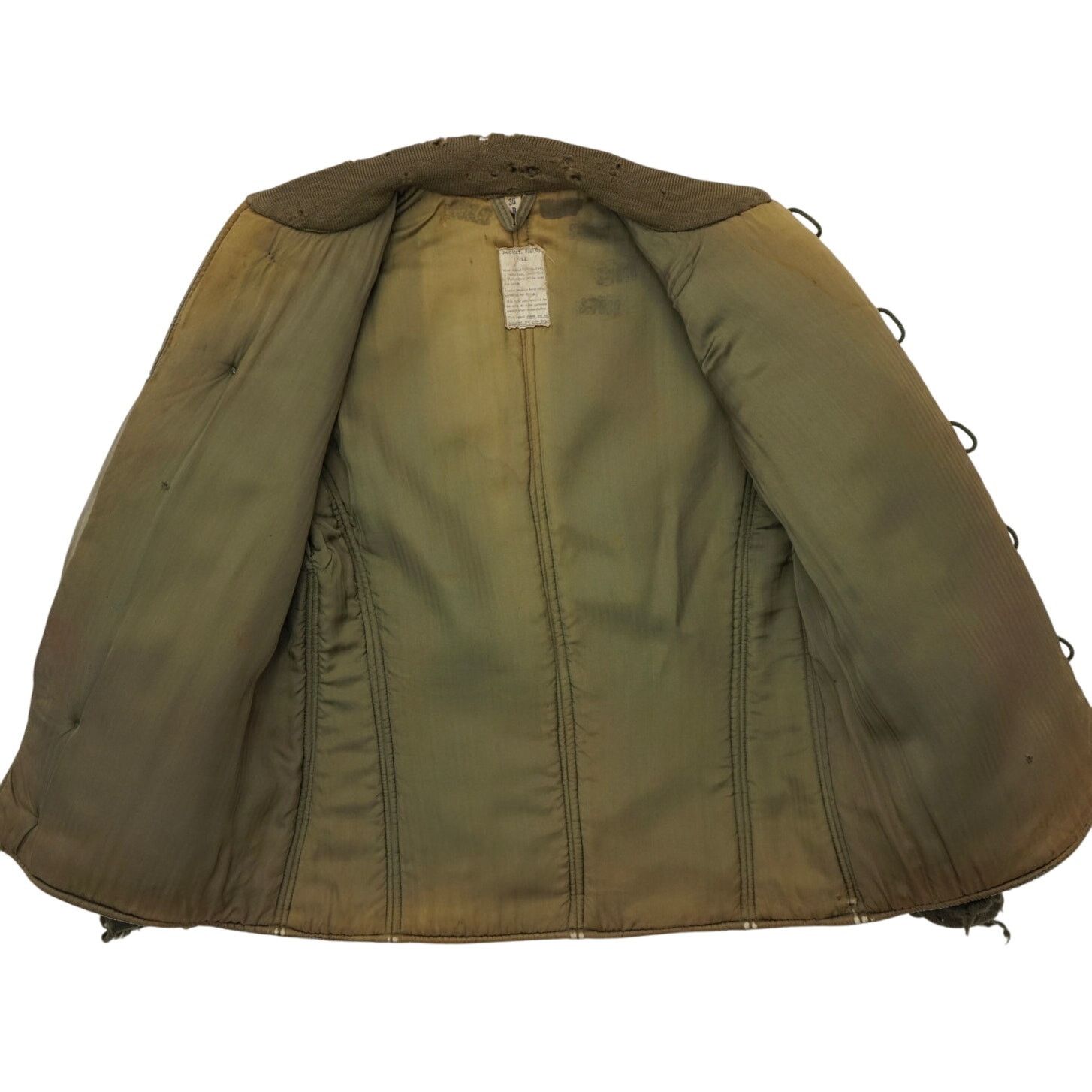 Vintage Vintage 50s Jacket Field Pile O D M-43 Liner Olive Small Size US S / EU 44-46 / 1 - 3 Thumbnail