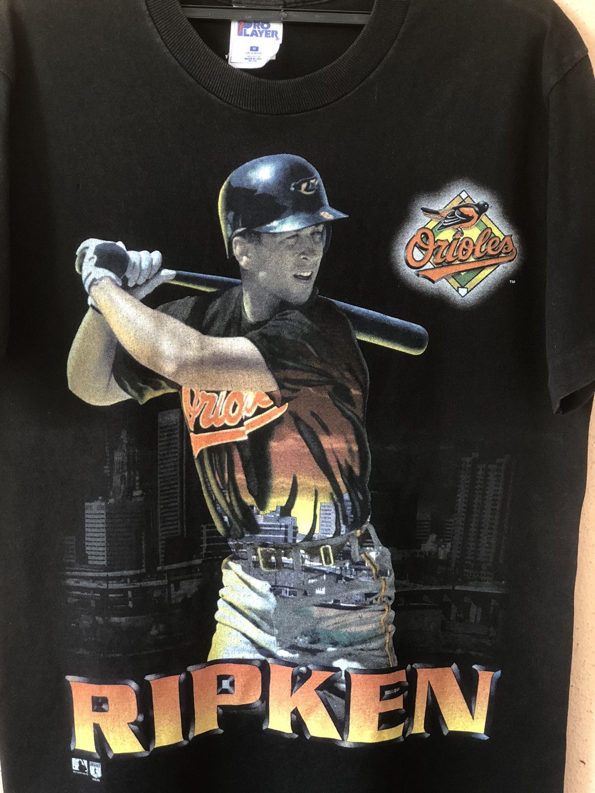MLB × Vintage Vintage 90s CAL RIPKEN JR Orioles Baseball Tee Size US M / EU 48-50 / 2 - 2 Thumbnail