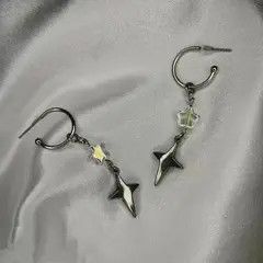 Jewelry Kobayashi x Rika 4 Point Star Earring Size ONE SIZE - 2 Thumbnail