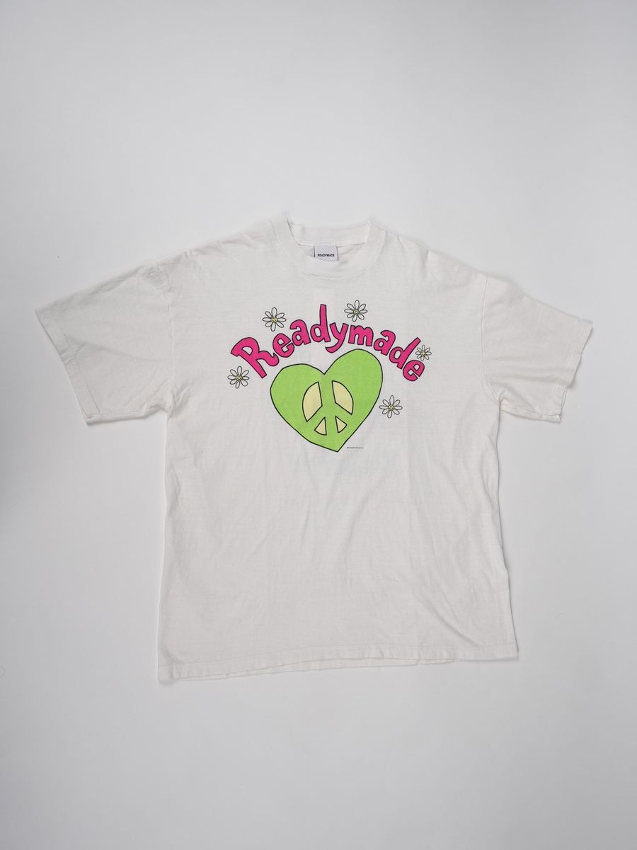 READYMADE Readymade Peace Sign Tee Size US XL / EU 56 / 4 - 1 Thumbnail