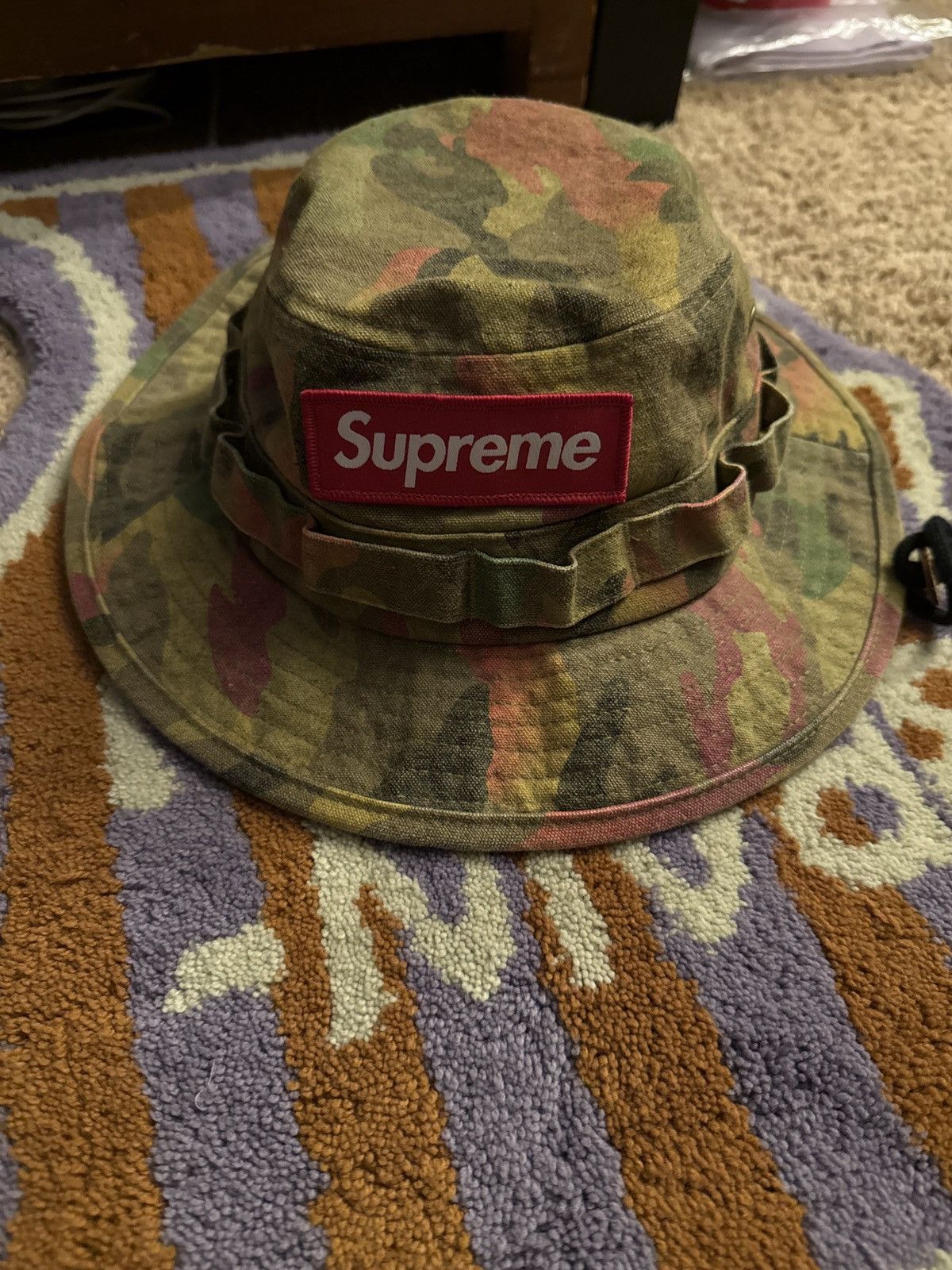 South2 West8 × Supreme Supreme x SOUTH2 WEST8 Jungle Hat | Grailed