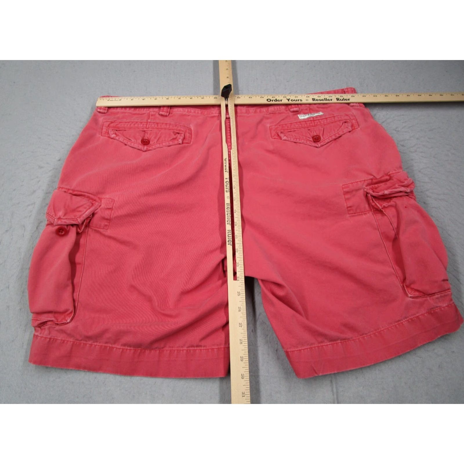 Polo Ralph Lauren VINTAGE Polo Ralph Lauren Shorts Mens 46 Big Red Cargo Chino 9" Military Skate Size US XXL / EU 58 / 5 - 6 Thumbnail