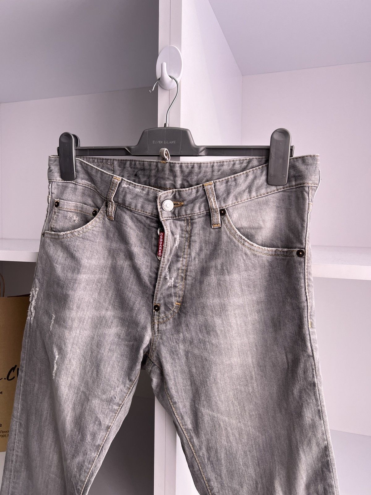 Designer × Dsquared2 × Vintage Vintage Dsquared2 Luxury Gray Pants Size US 30 / EU 46 - 7 Thumbnail
