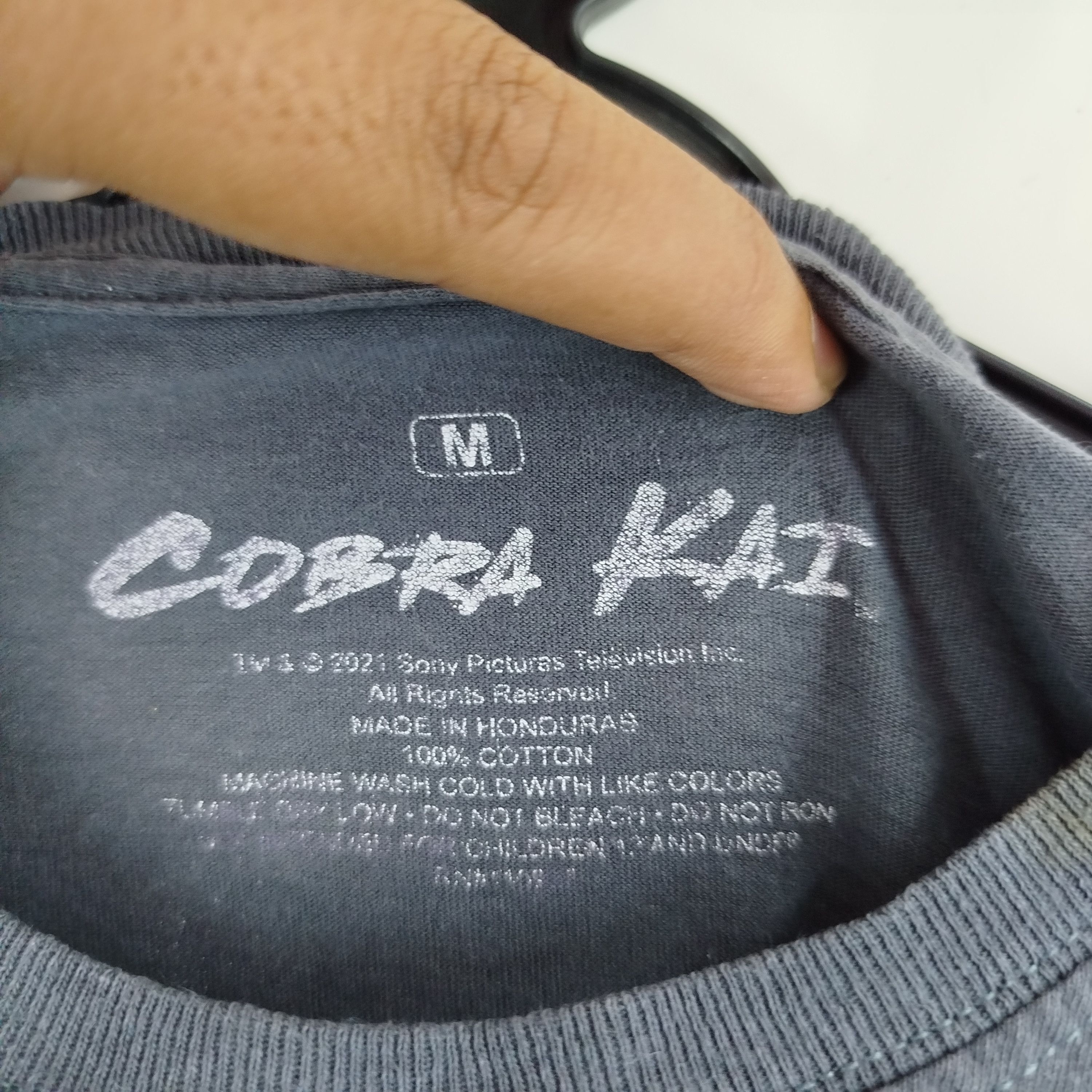 Designer × Japanese Brand Cobra Kai Big Backhit Big Logo Sun Faded Size US M / EU 48-50 / 2 - 8 Thumbnail