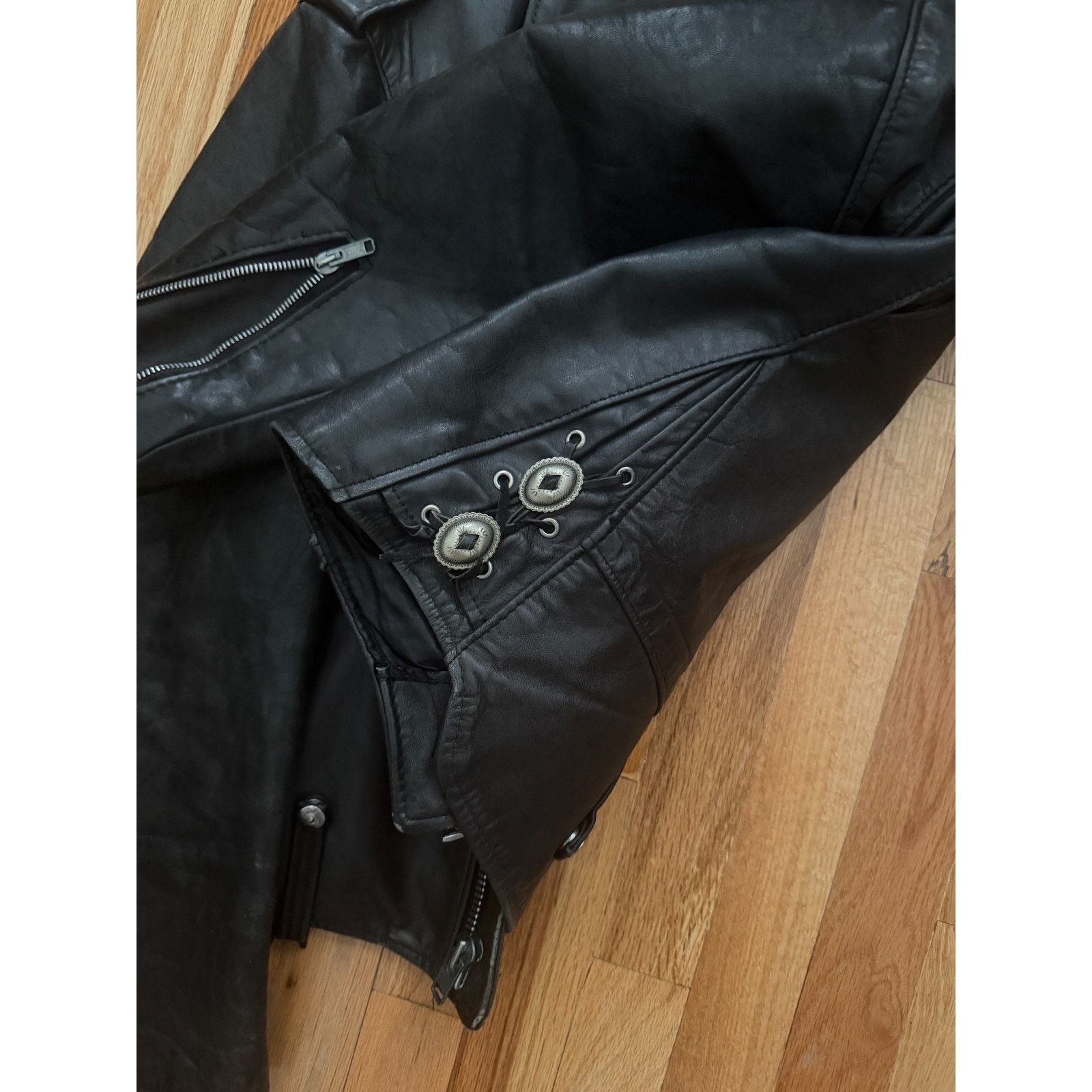 Schott Schott Perfecto Jacket Vintage 80s 125 double rider leather Size US S / EU 44-46 / 1 - 3 Thumbnail